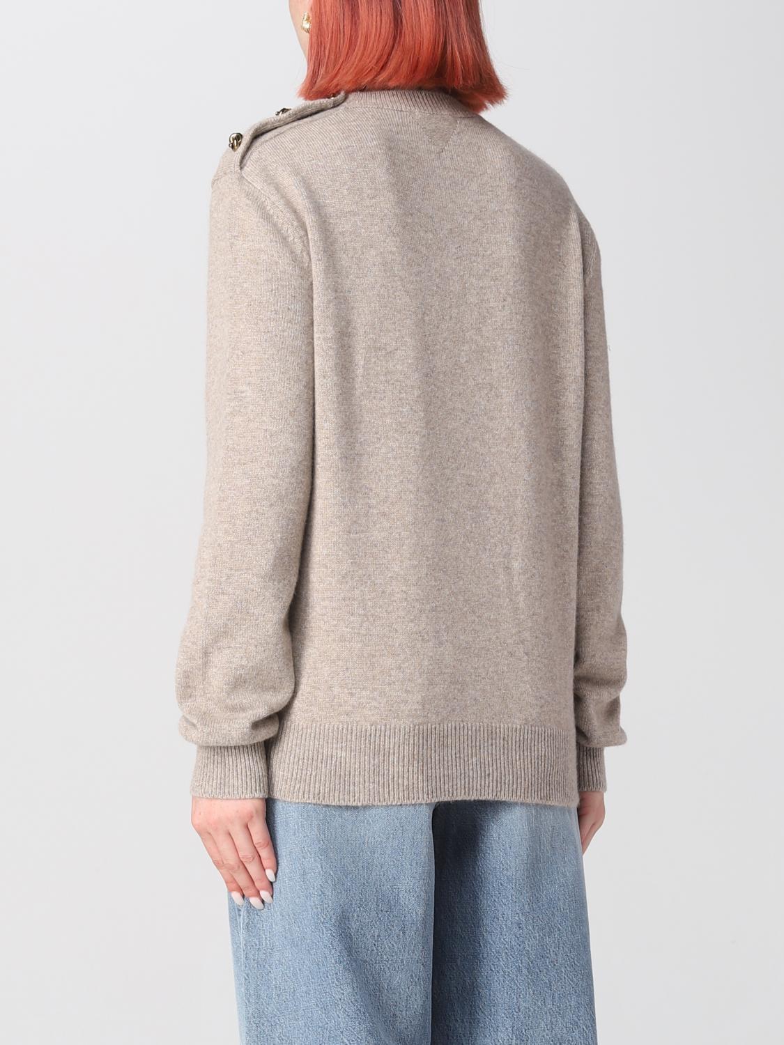 BOTTEGA VENETA PULLOVER: Pullover damen Bottega Veneta, Taubengrau - Img 3