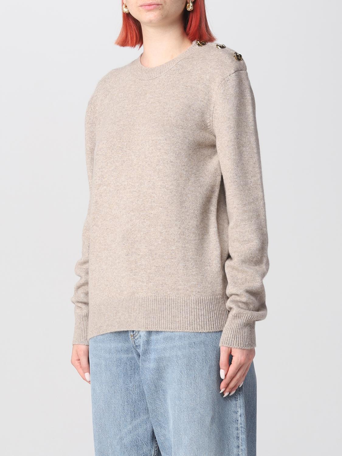 BOTTEGA VENETA PULLOVER: Pullover damen Bottega Veneta, Taubengrau - Img 4