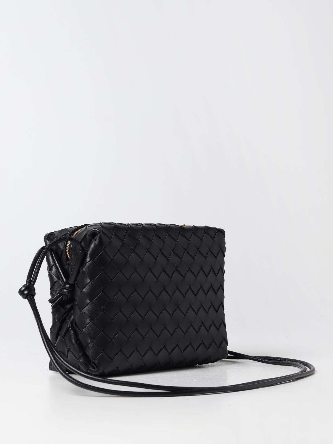 BOTTEGA VENETA UMHÄNGETASCHE: Schultertasche damen Bottega Veneta, Schwarz - Img 2