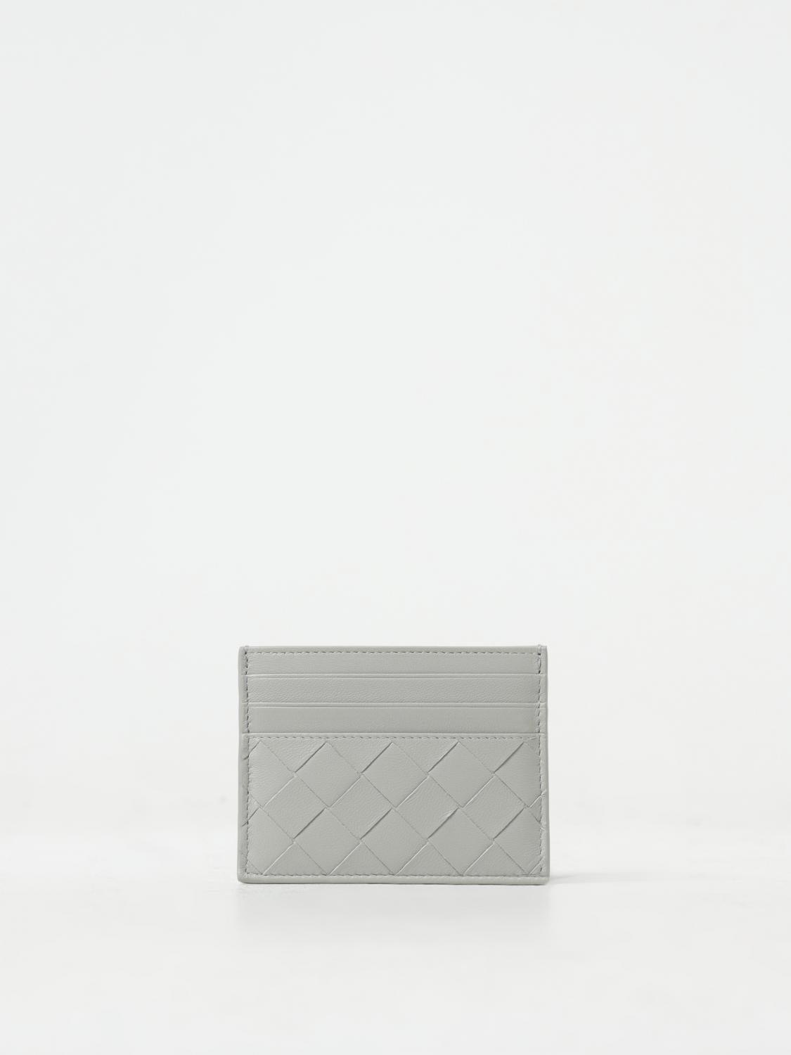 BOTTEGA VENETA PORTAFOGLIO: Portacarte di credito Bottega Veneta in nappa intrecciata, Perla - Img 2