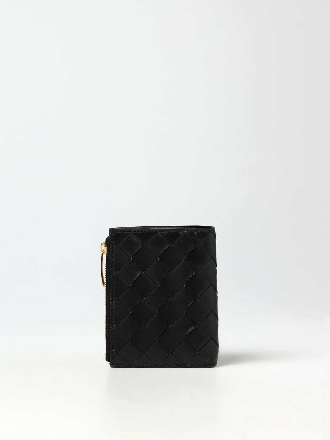 BOTTEGA VENETA PORTAFOGLIO: Portafoglio Bottega Veneta in nappa intrecciata, Nero - Img 3