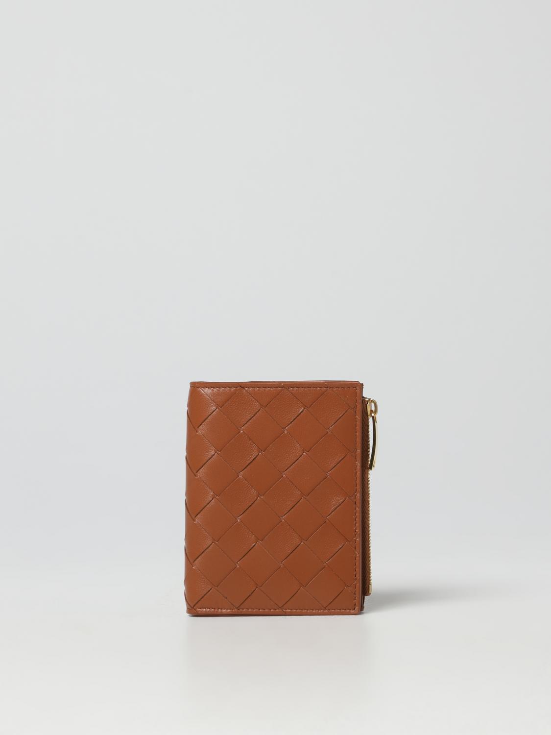 BOTTEGA VENETA WALLET: Wallet woman Bottega Veneta, Brown - Img 1