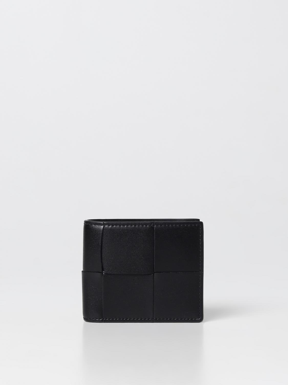 BOTTEGA VENETA WALLET: Bottega Veneta wallet in woven leather, Black - Img 1