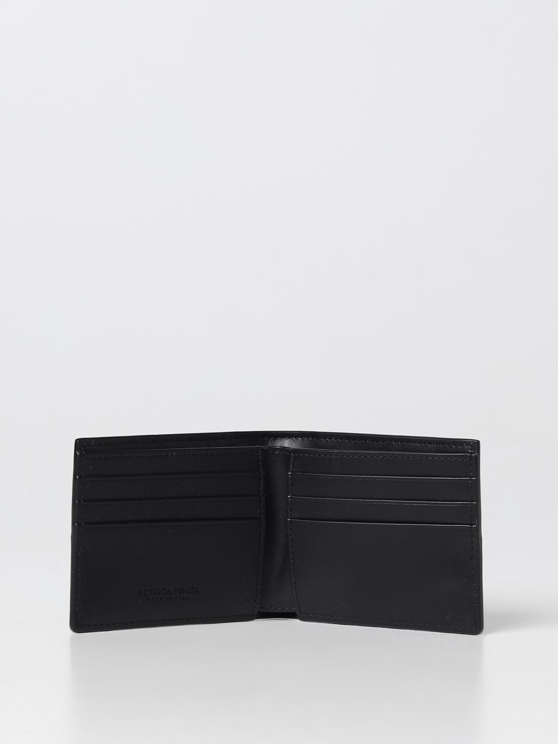 BOTTEGA VENETA WALLET: Bottega Veneta wallet in woven leather, Black - Img 2