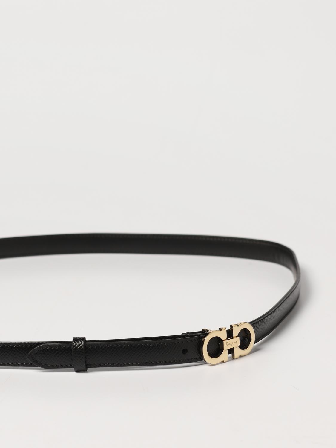ベルト FERRAGAMO Woman Belt Black 23B224 675180 193 Sized Gancini belt - Women | Ferragamo