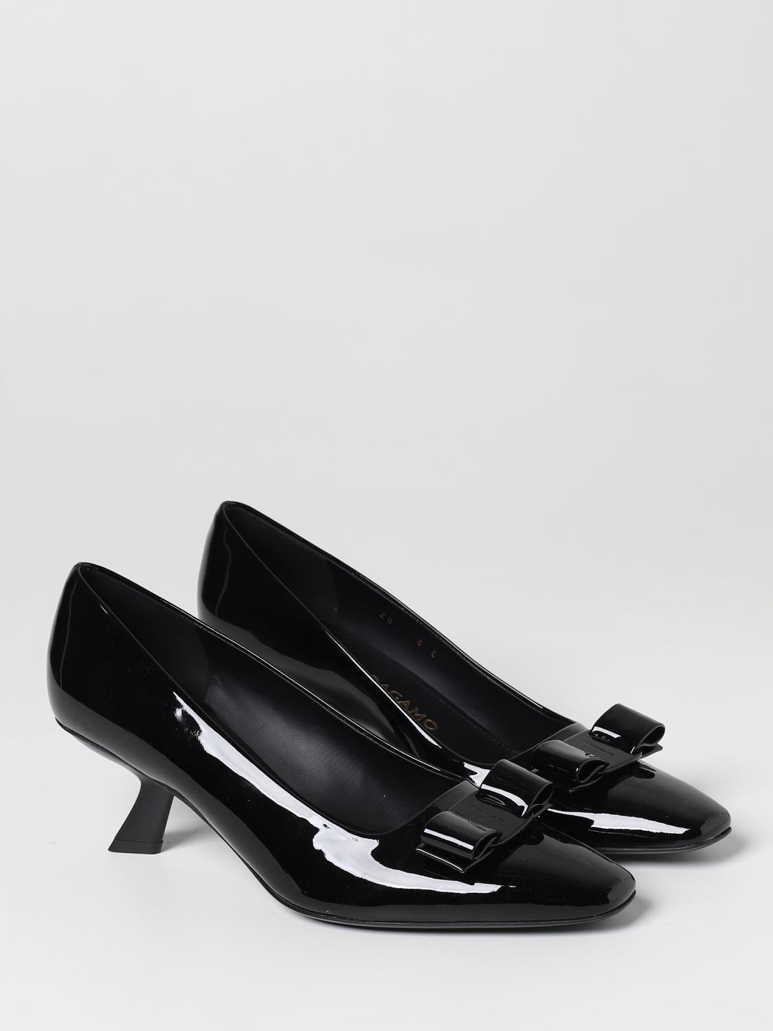 Ferragamo PUMPS＆HEELS WOMAN ANZ 55 1 FERRAGAMO Anz patent-leather pumps | NET-A-PORTER