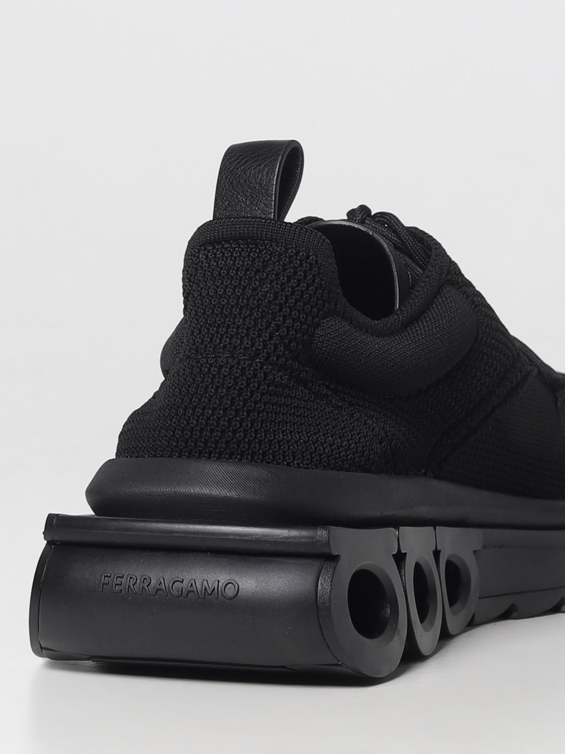 Ferragamo Nima sneakers in technical knit - Black | 021285  display picture 3