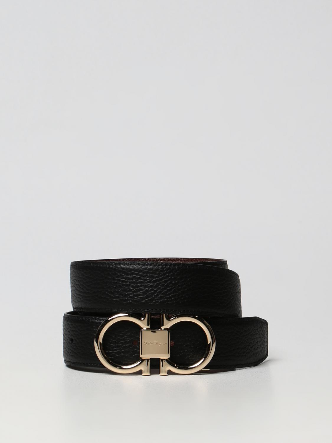 Black and gold ferragamo best sale