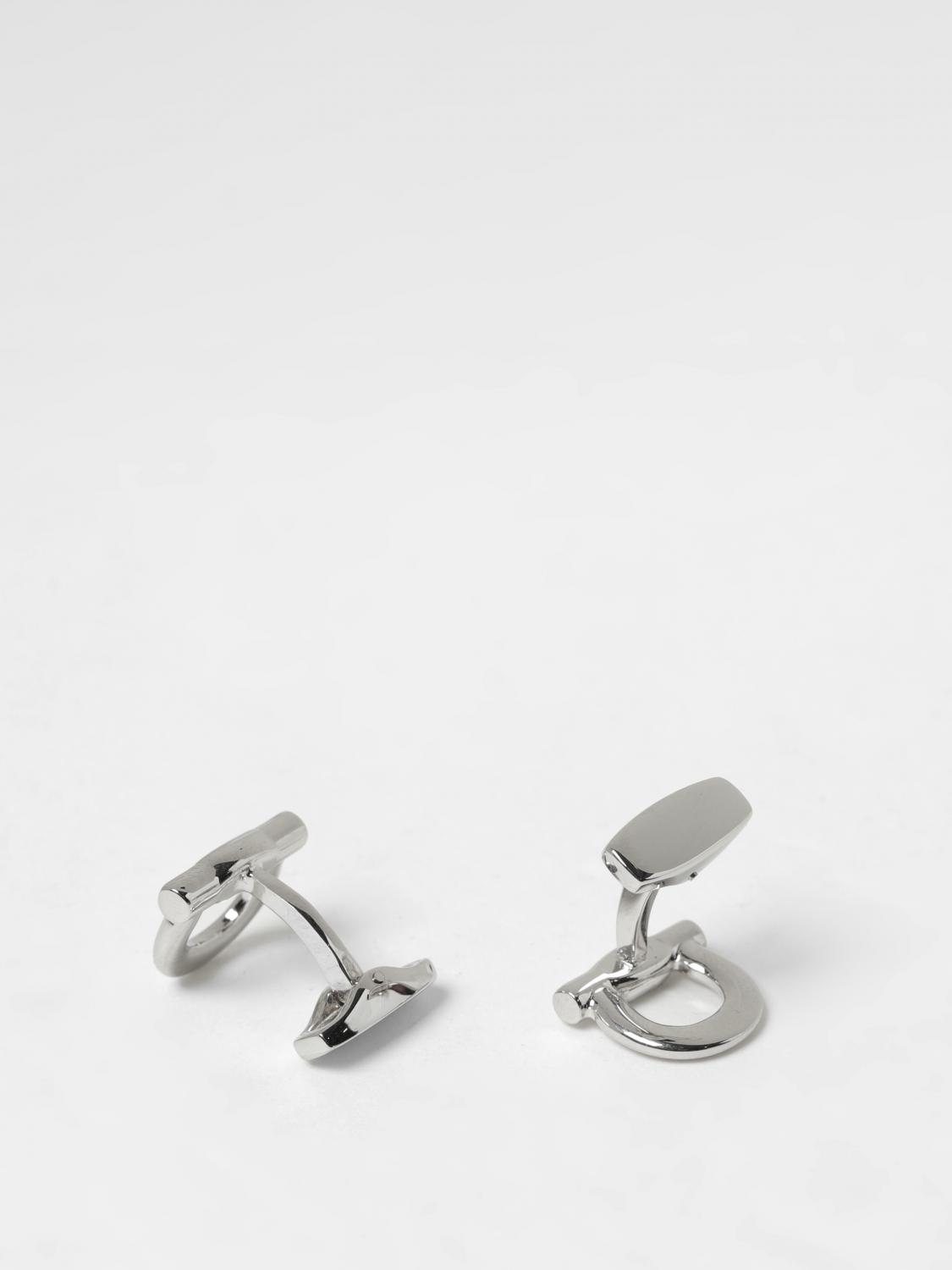 Ferragamo Gancini brass cufflinks - Silver | 770295 755877