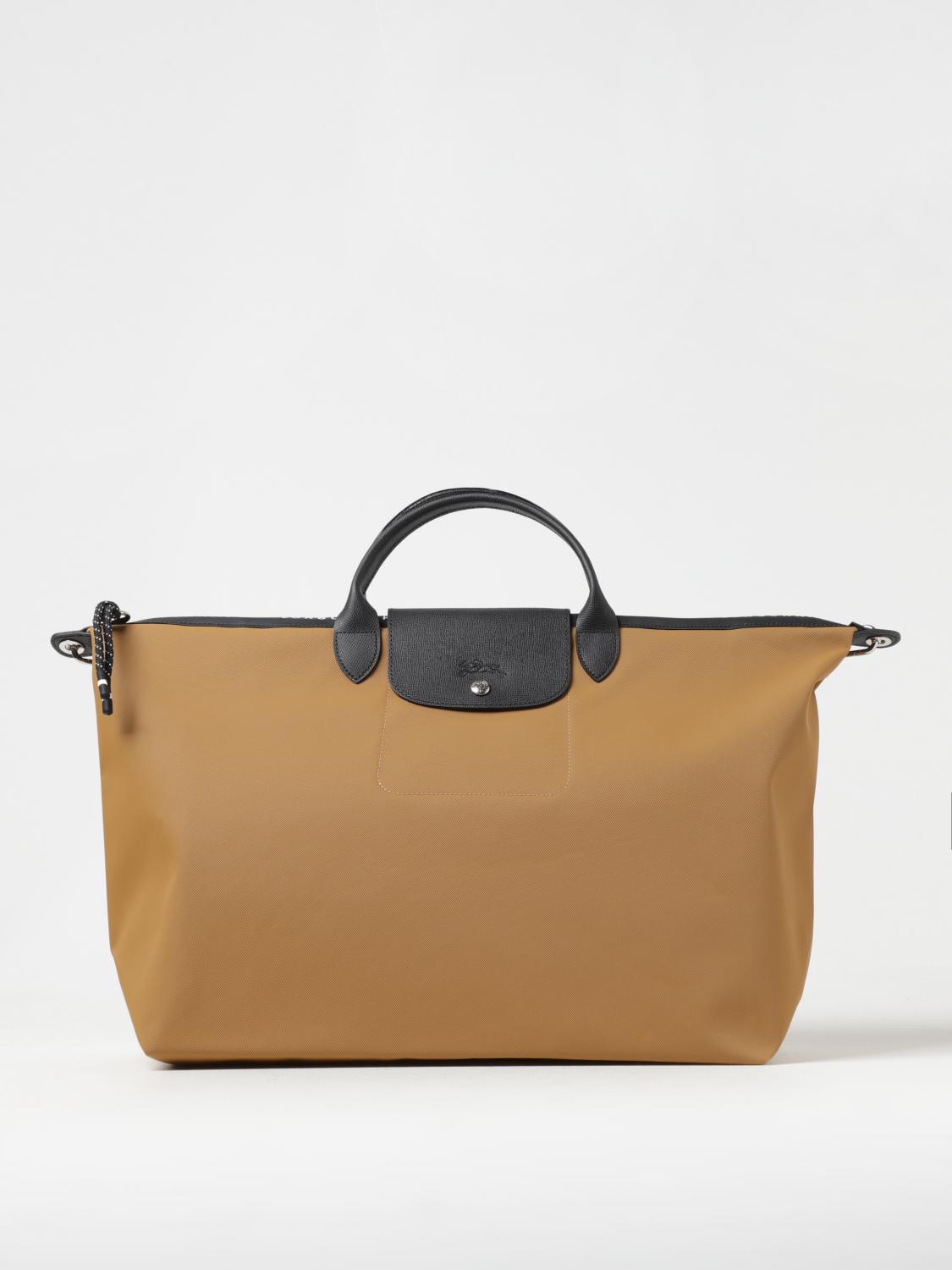 LONGCHAMP: Sac porté épaule femme Tabac Valise Longchamp L1624
