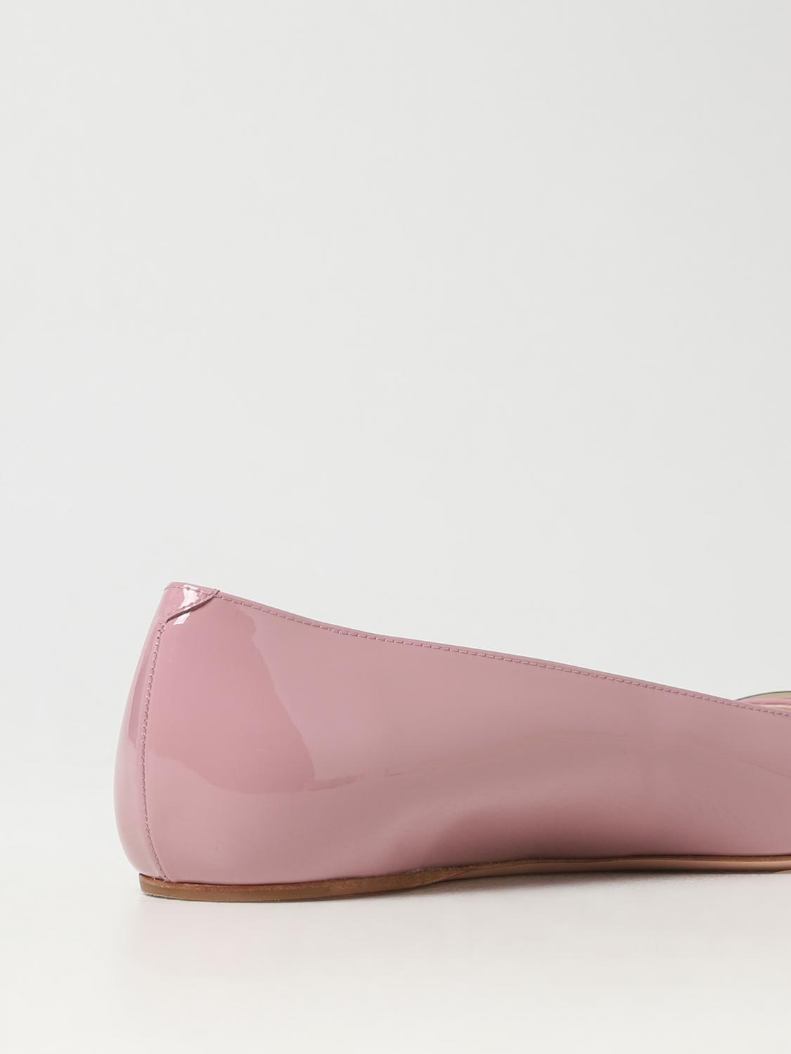ROGER VIVIER BALLERINE: Ballerina Trompette Roger Vivier in vernice, Rosa - Img 3