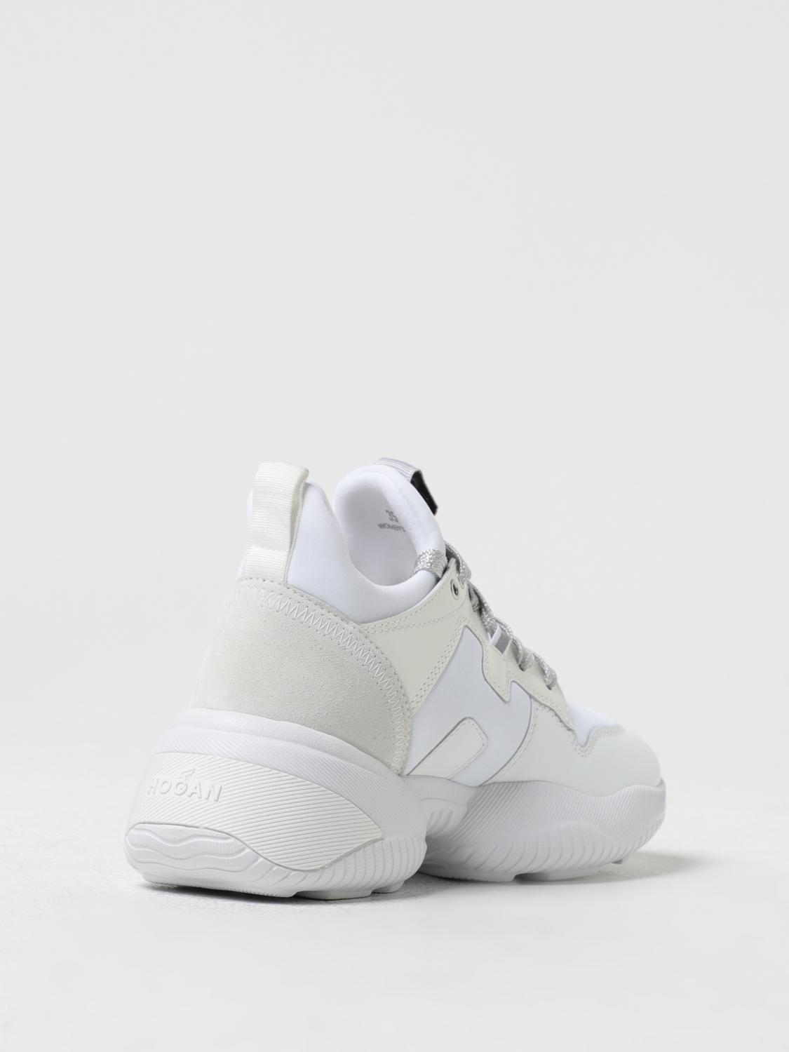 Hogan Interaction sneakers in neoprene and leather - White