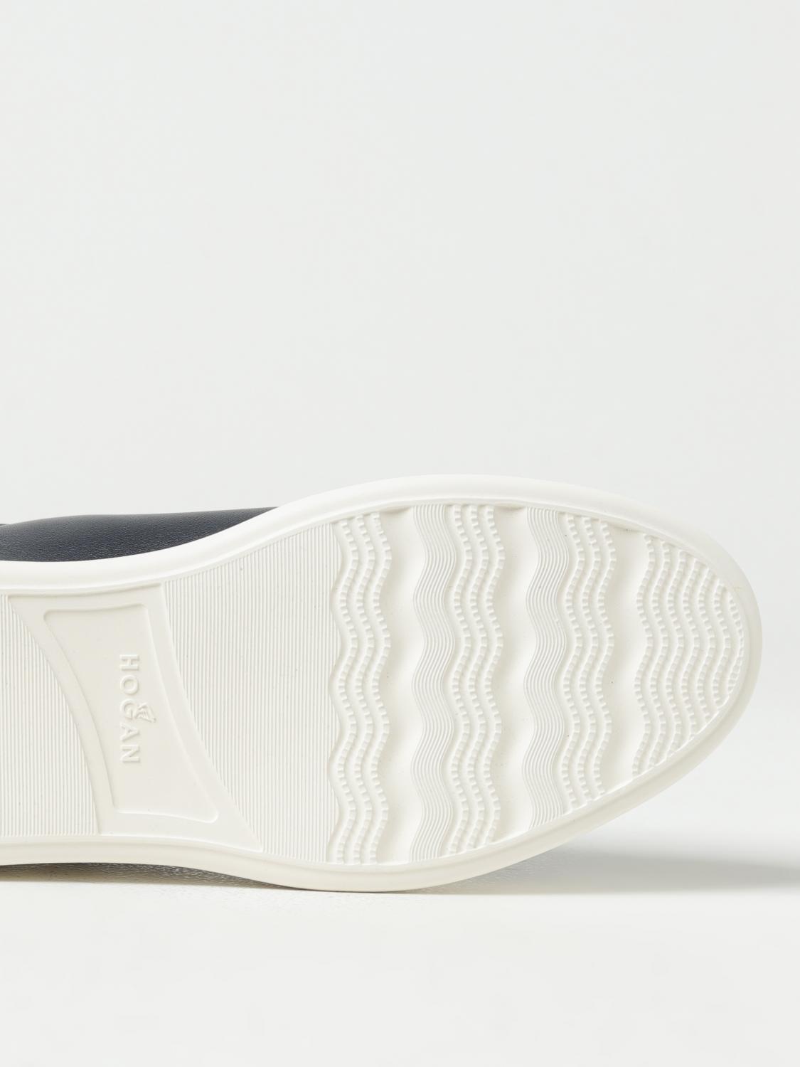 HOGAN SNEAKERS: Hogan H580 leather sneakers, Blue - Img 4