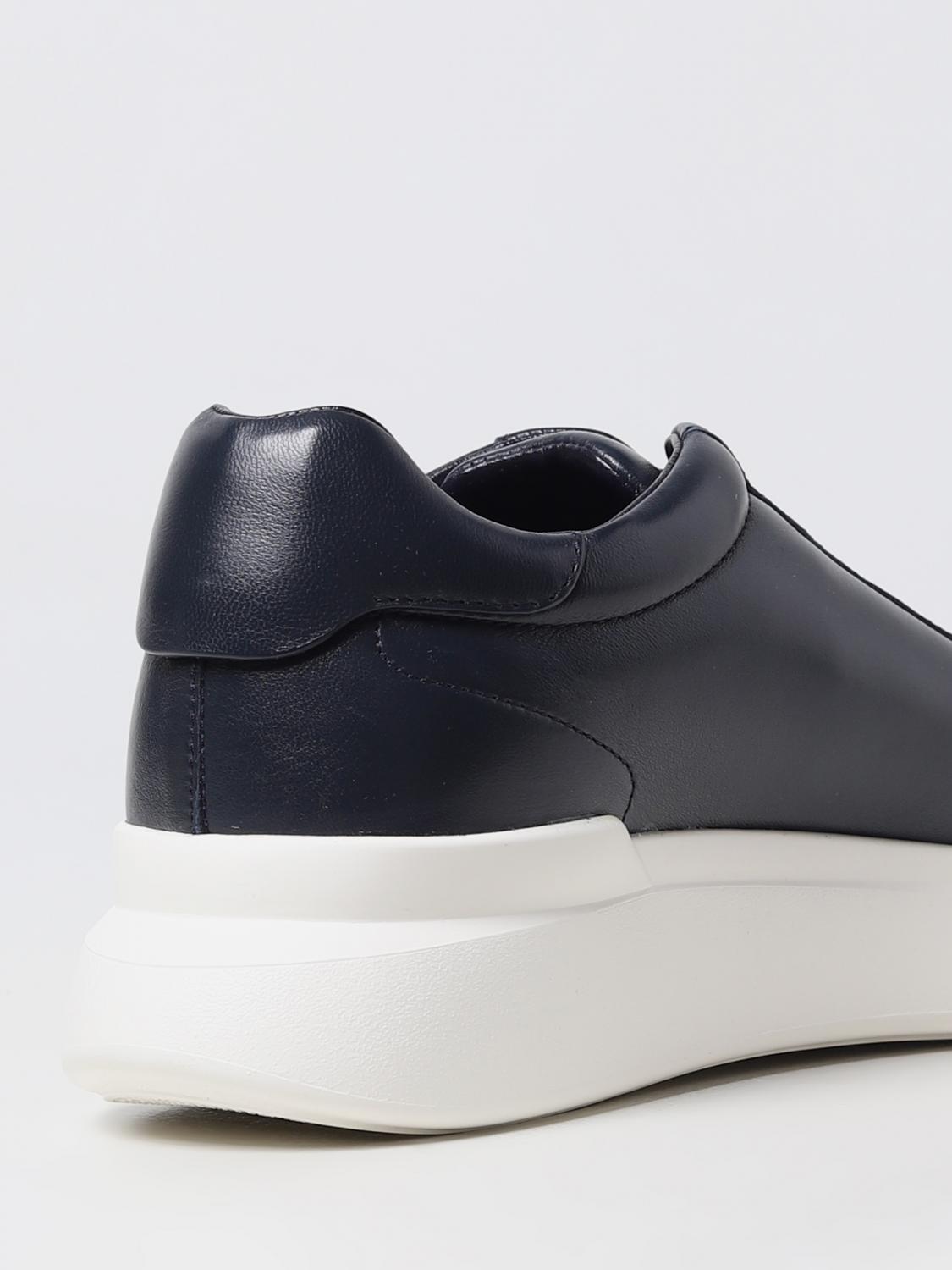 HOGAN SNEAKERS: Hogan H580 leather sneakers, Navy - Img 3