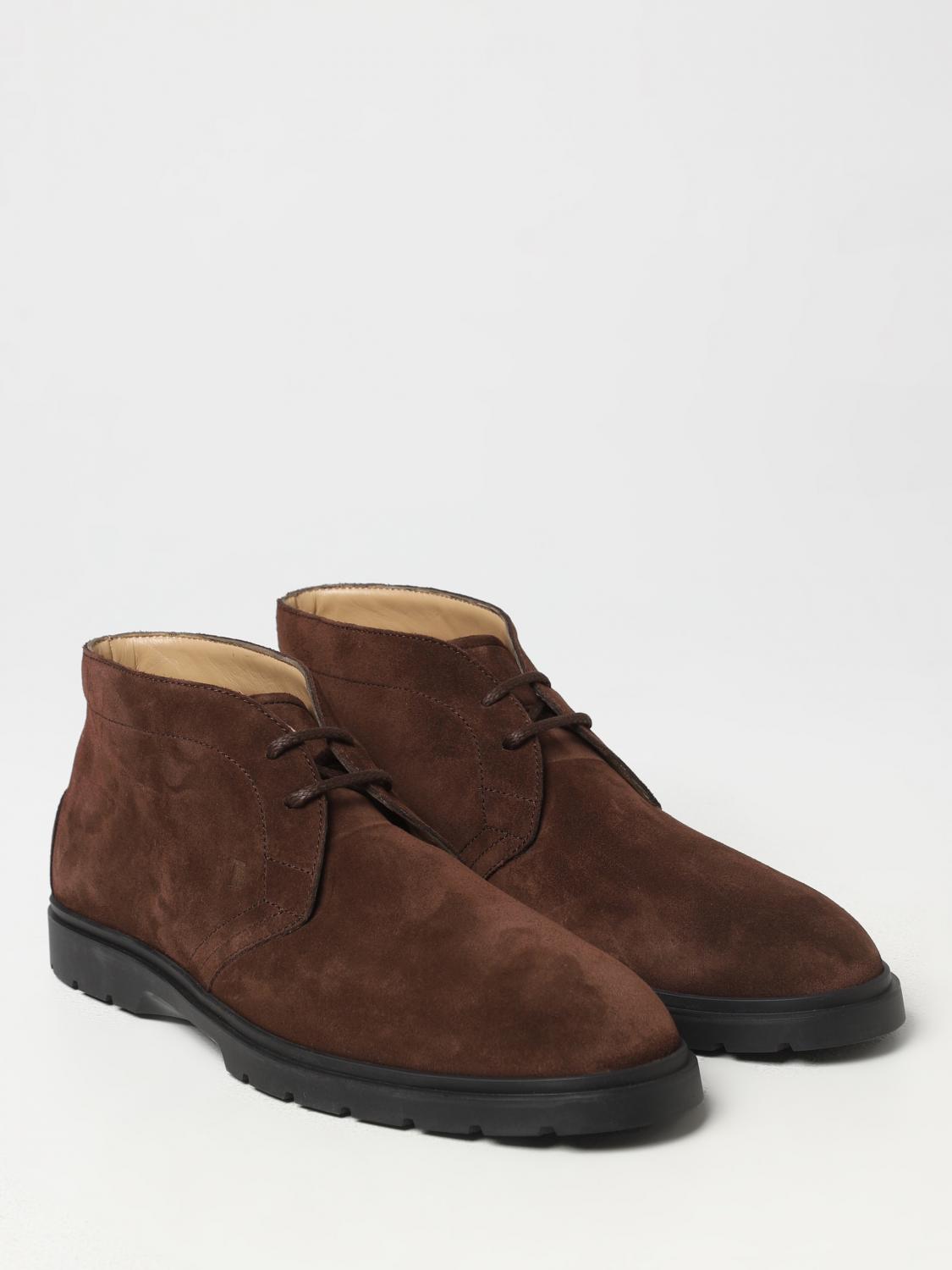 TOD'S CHUKKA BOOTS: Tod's suede ankle boots, Dark - Img 2