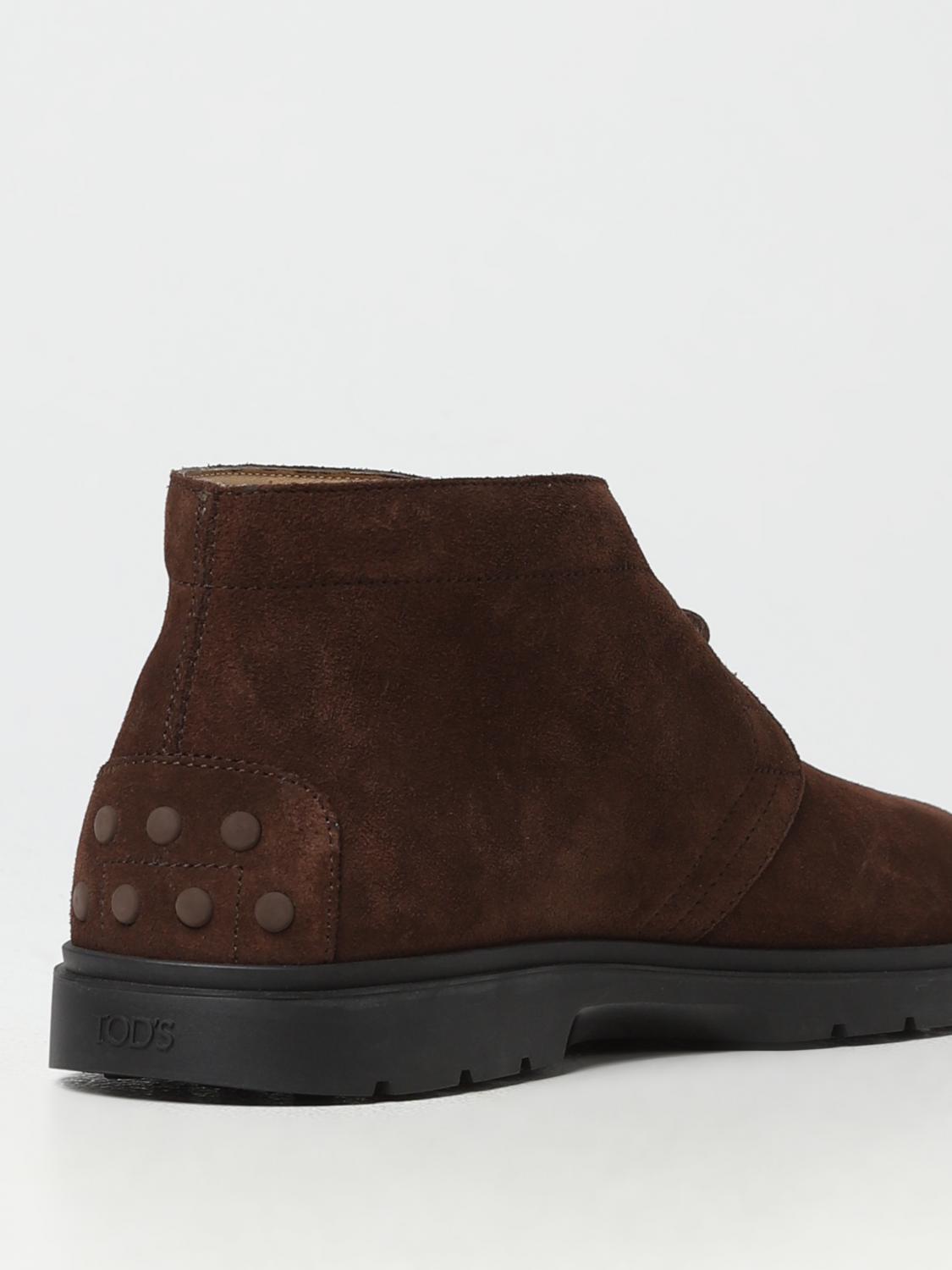 TOD'S CHUKKA BOOTS: Tod's suede ankle boots, Dark - Img 3