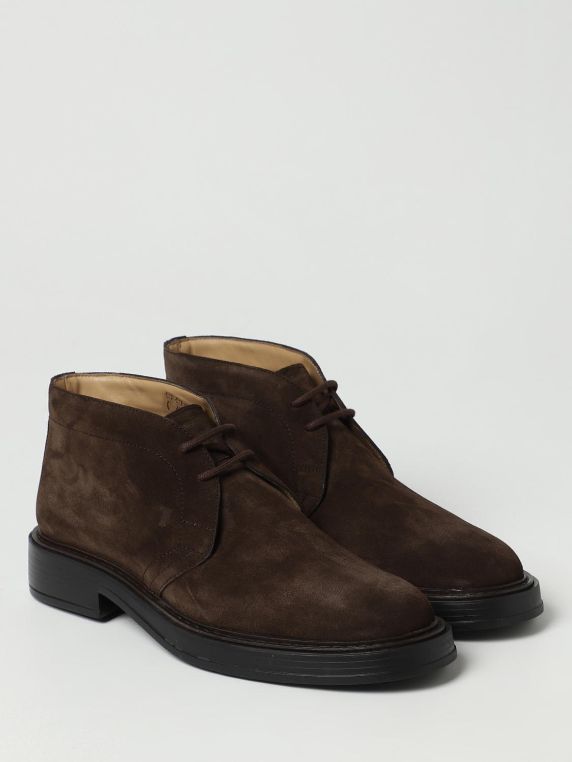 TOD'S BOOT: Tod's Desert Boots in Suede, Dark - Img 2
