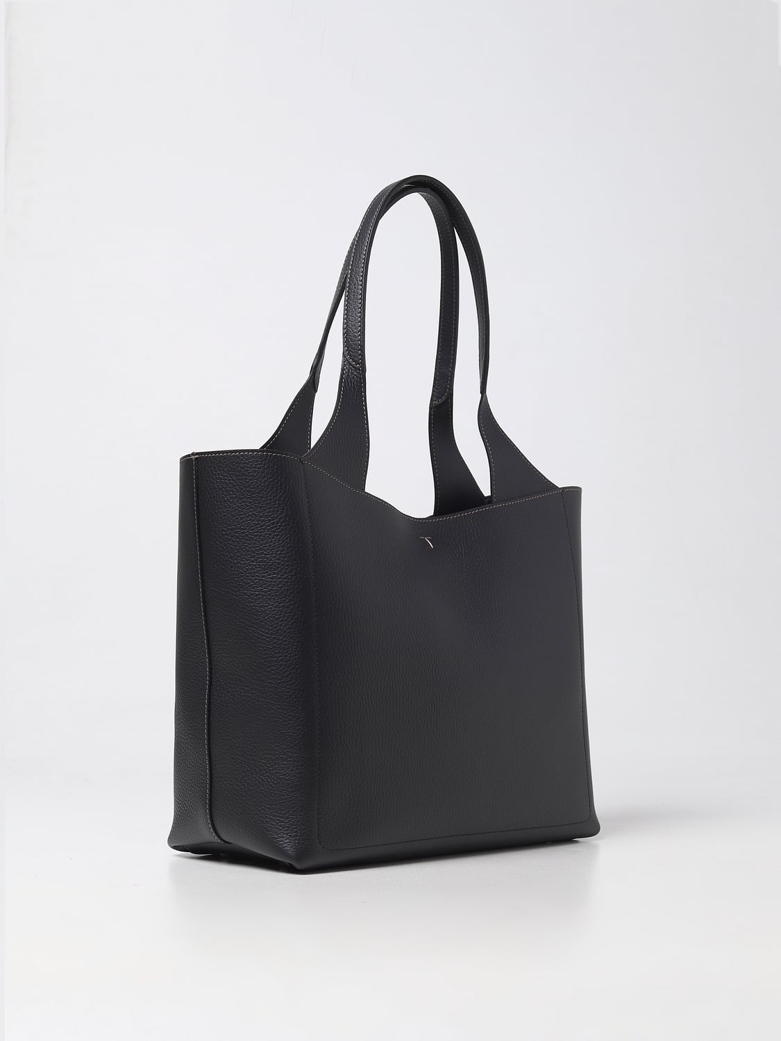 TOD'S BORSA TOTE: Borsa Tod's in pelle a grana, Nero - Img 2
