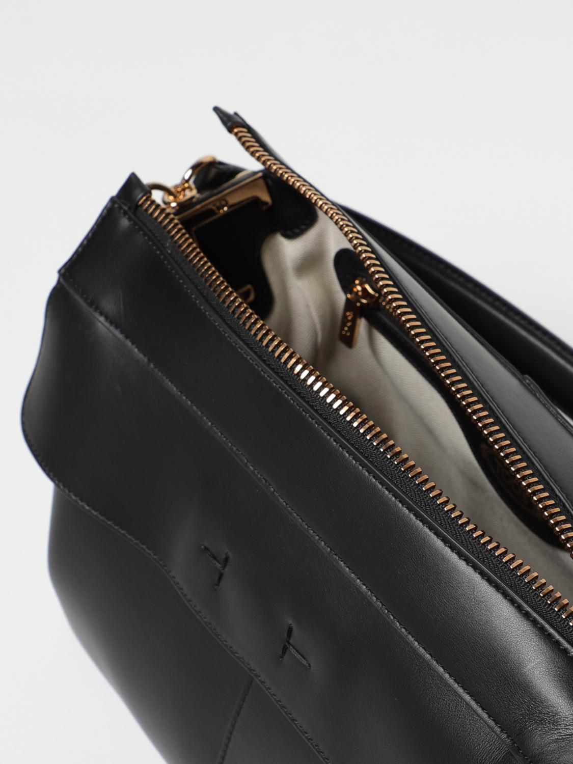 TOD'S BORSA A SPALLA: Borsa Tod's in pelle, Nero - Img 4