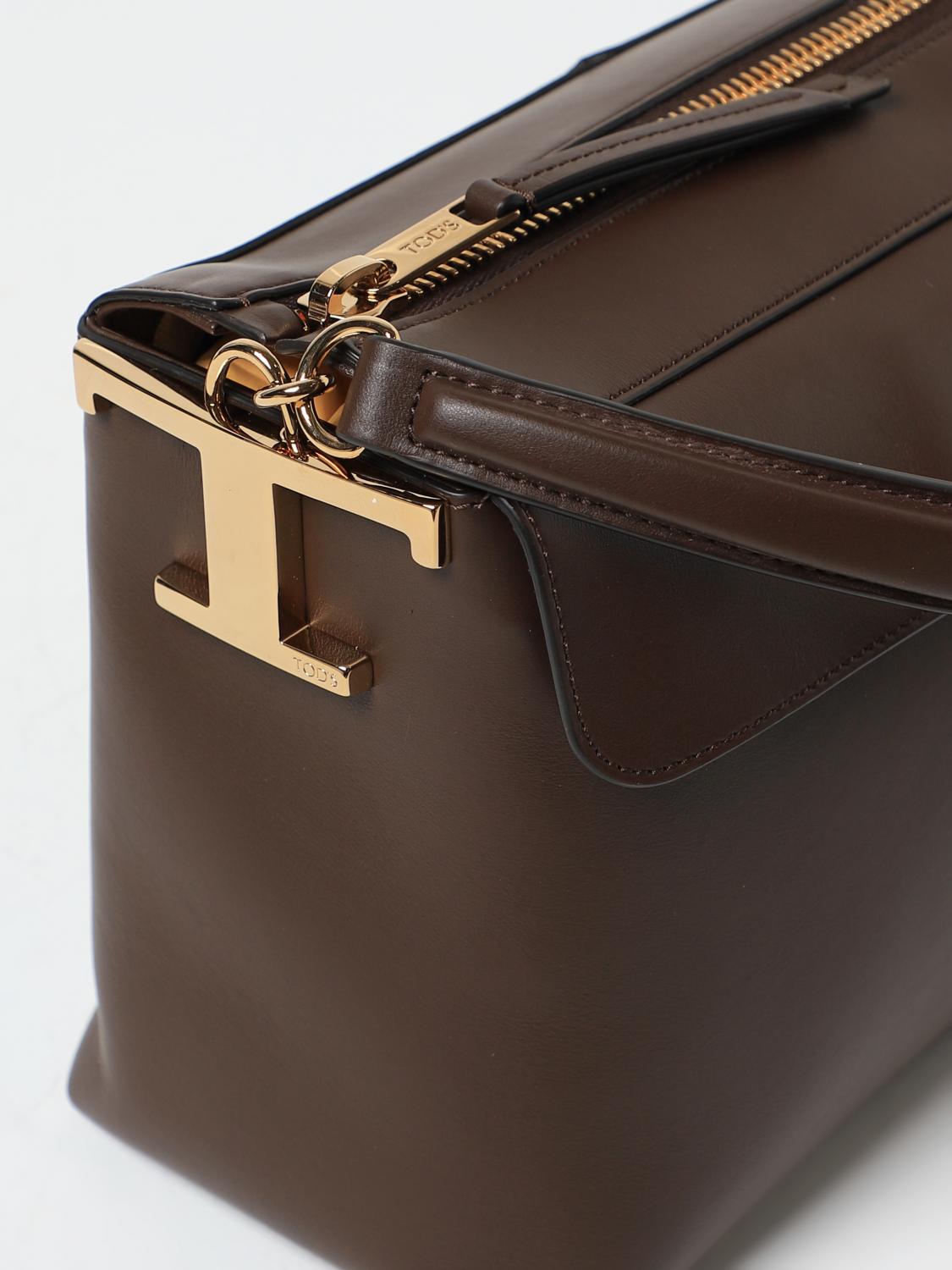 TOD'S BORSA A SPALLA: Borsa Tod's in pelle, Moro - Img 3