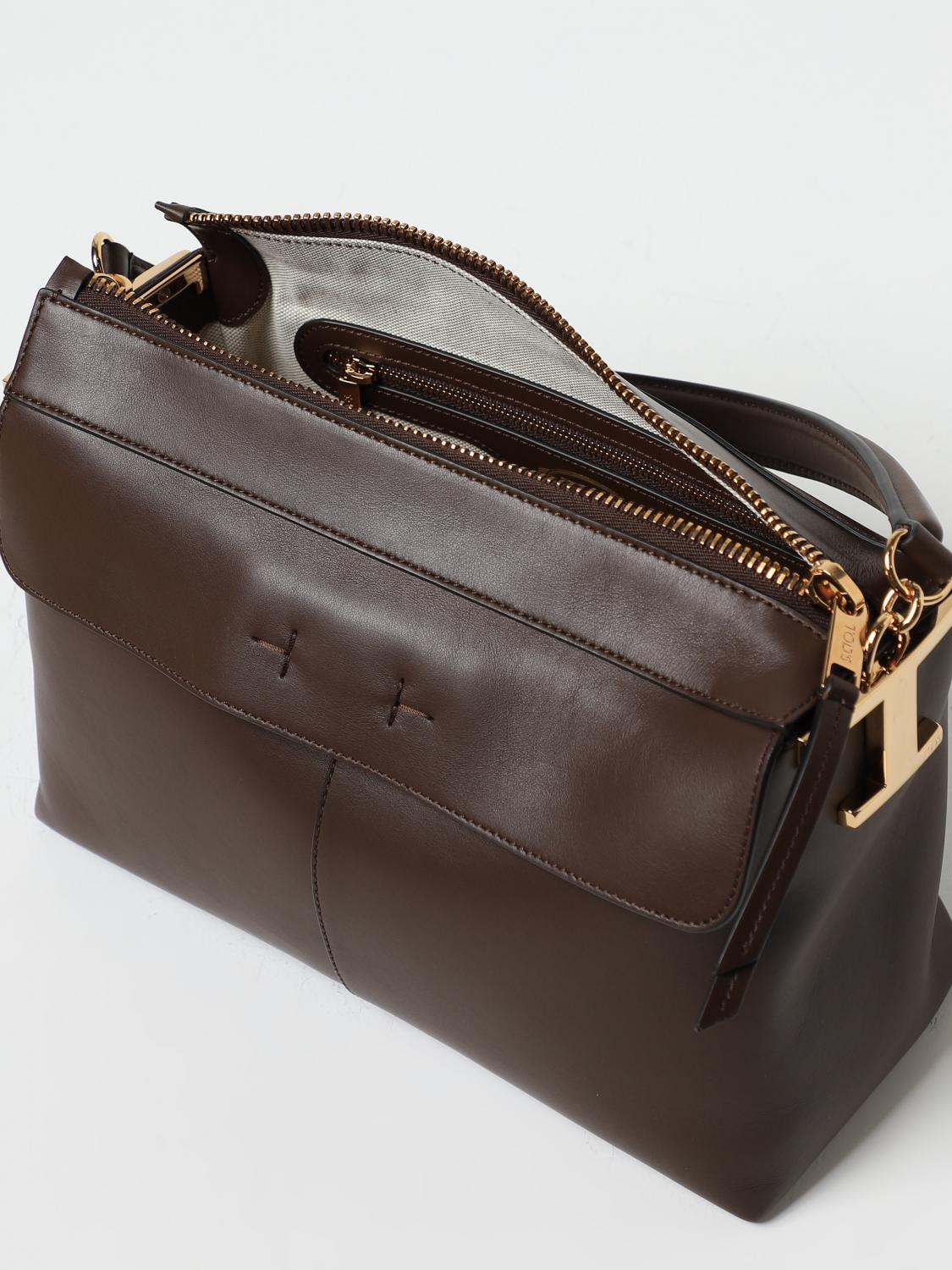 TOD'S BORSA A SPALLA: Borsa Tod's in pelle, Moro - Img 4