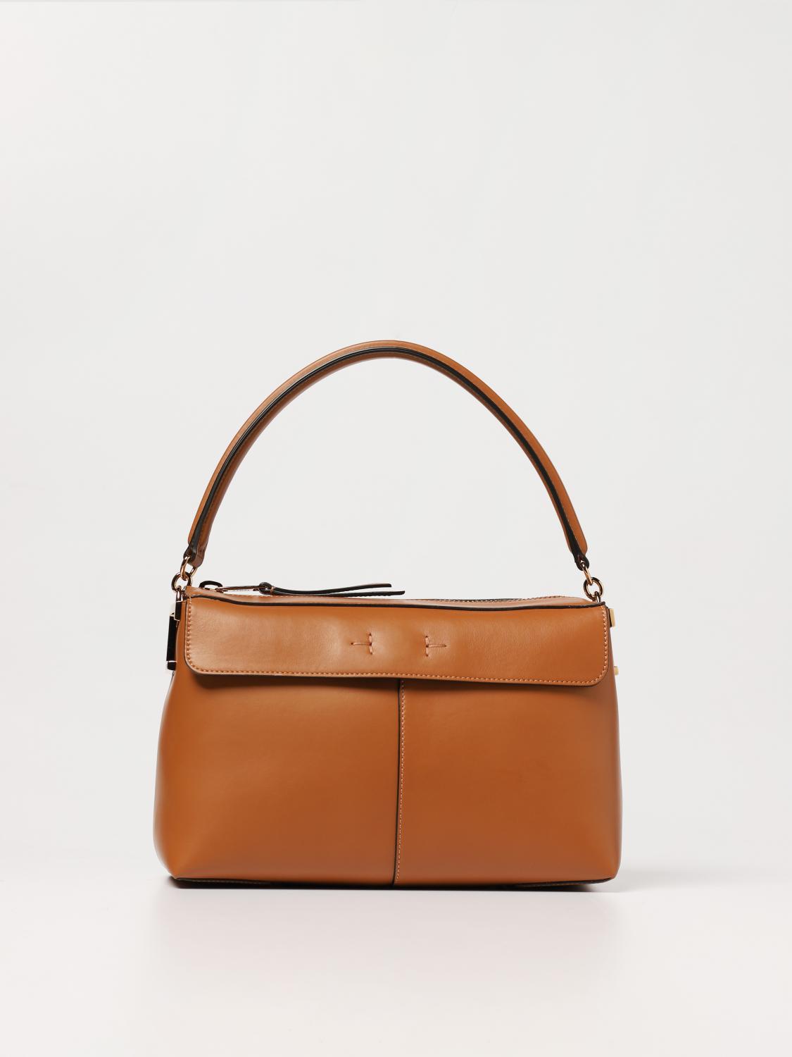 TOD'S BORSA A SPALLA: Borsa Tod's in pelle, Cuoio - Img 1
