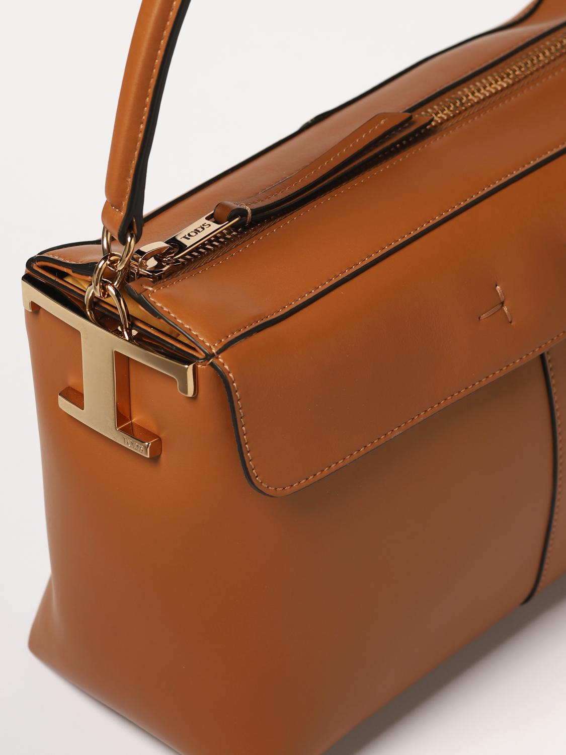 TOD'S BORSA A SPALLA: Borsa Tod's in pelle, Cuoio - Img 3