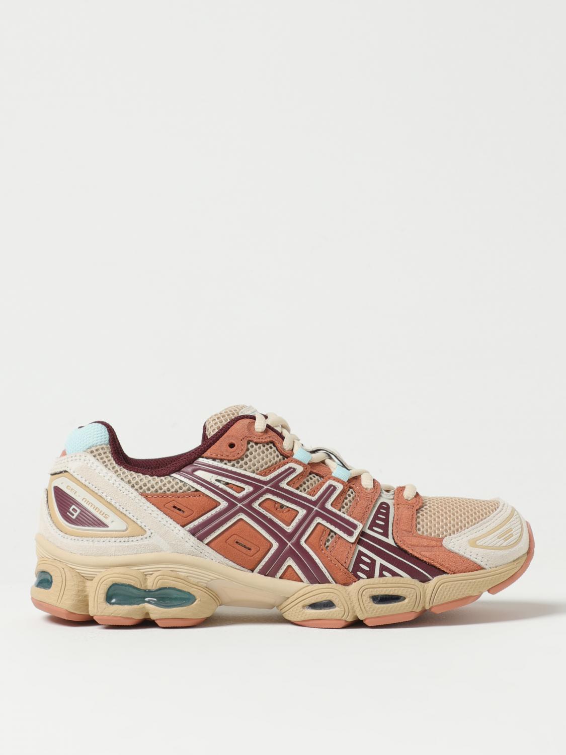 ASICS SNEAKERS: Sneakers Gel-Nimbus 9 Asics in mesh e camoscio sintetico, Rosa - Img 1