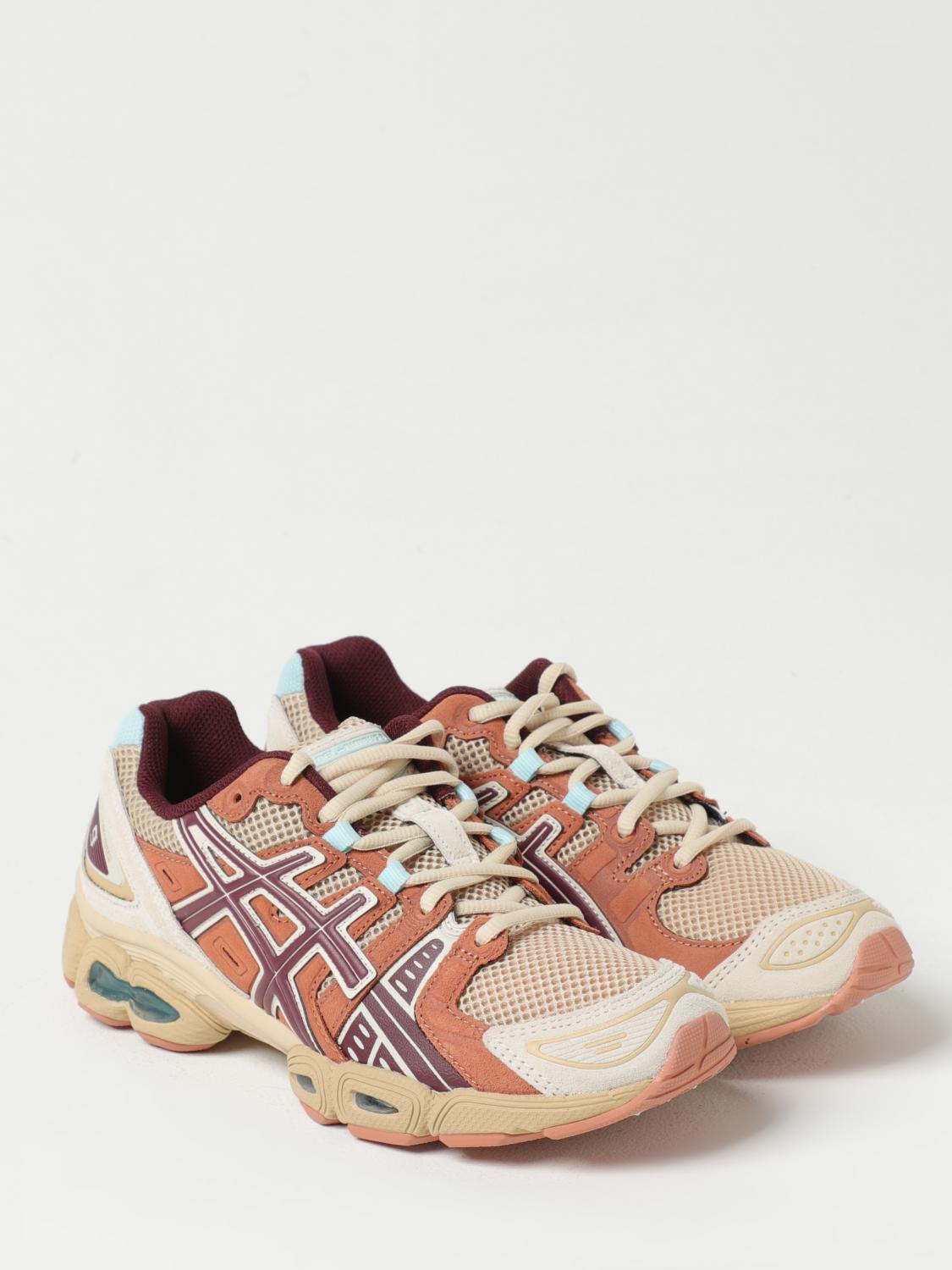 ASICS SNEAKERS: Sneakers Gel-Nimbus 9 Asics in mesh e camoscio sintetico, Rosa - Img 2