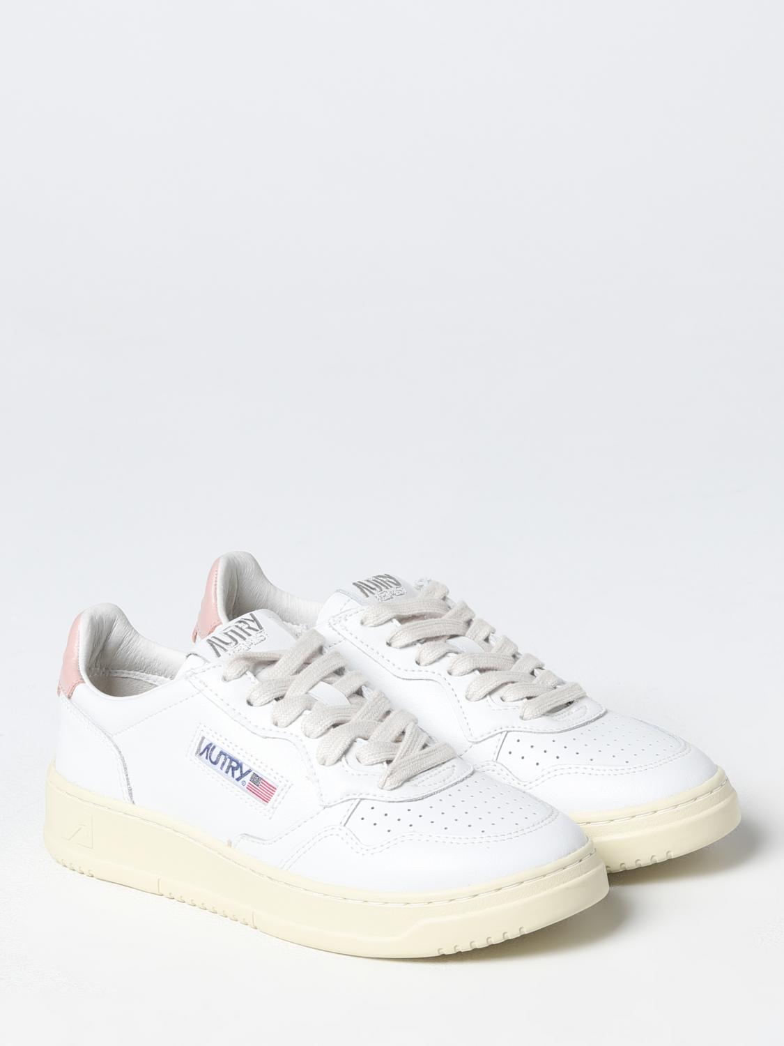 AUTRY SNEAKERS: Sneakers Medalist Autry in pelle, Bianco - Img 2