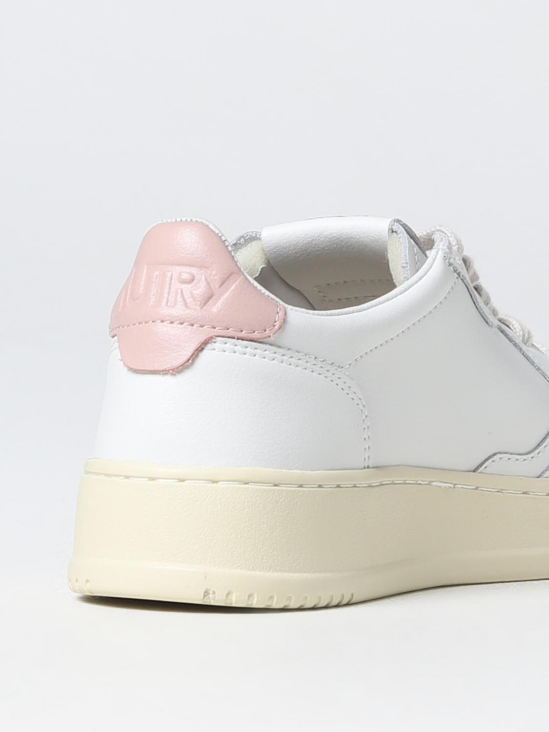 AUTRY SNEAKERS: Sneakers Medalist Autry in pelle, Bianco - Img 3