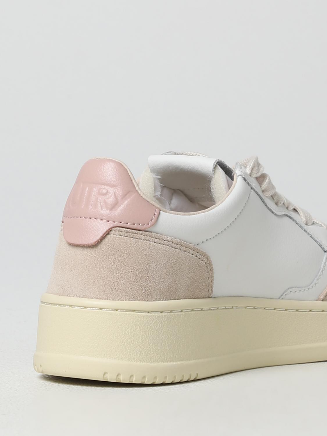 スニーカー AUTRY Women Sneakers AULWLS37 WHITE Autry Medalist Low Sneakers In White Leather