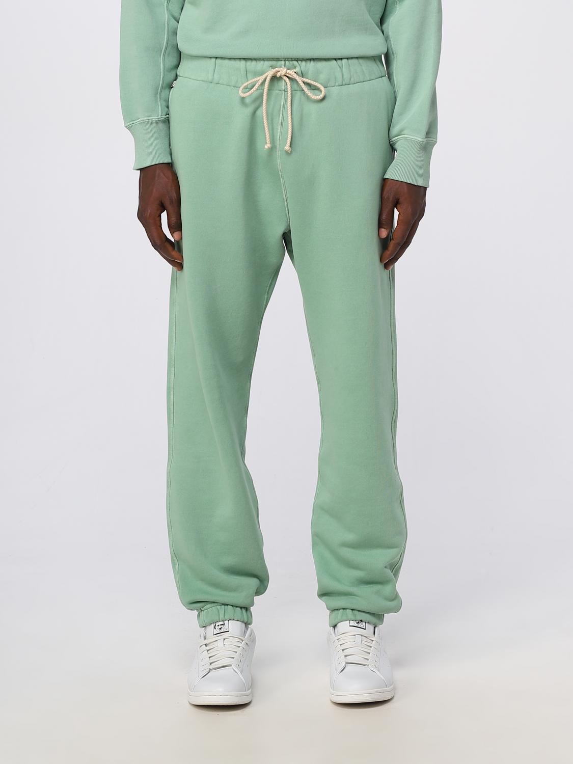AUTRY PANTS: Autry jogger pants in cotton, Green - Img 1