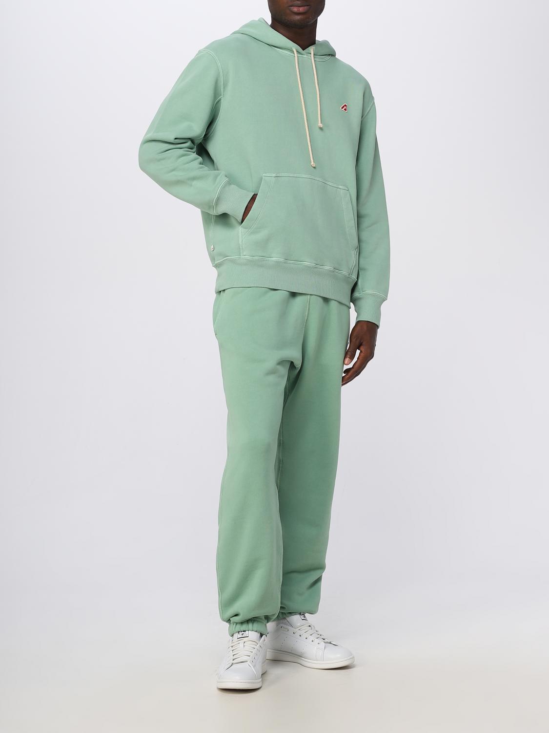 AUTRY PANTS: Autry jogger pants in cotton, Green - Img 2