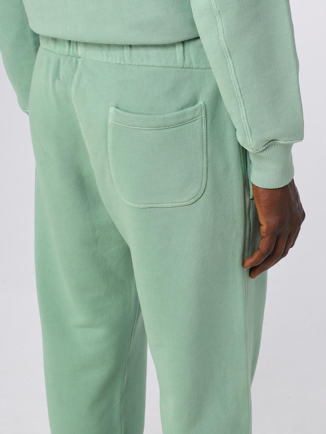 AUTRY PANTS: Autry jogger pants in cotton, Green - Img 4