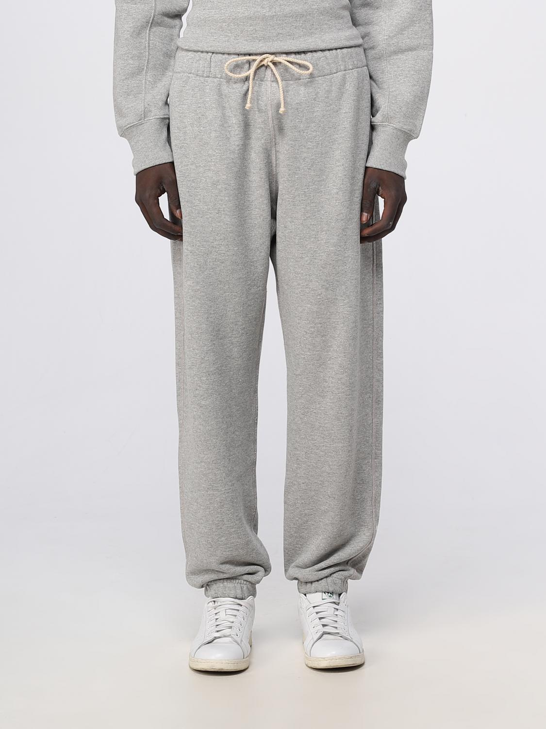 AUTRY PANTS: Autry jogger pants in cotton, Grey - Img 1