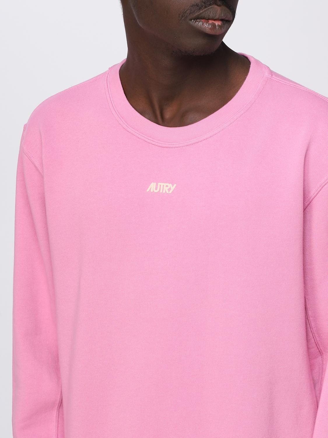 AUTRY FELPA: Felpa Autry in cotone, Rosa - Img 3