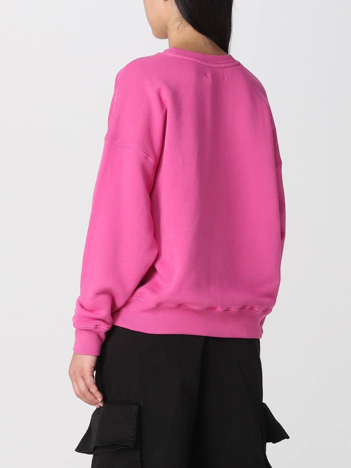 AUTRY FELPA: Felpa Autry in cotone, Fuxia - Img 3