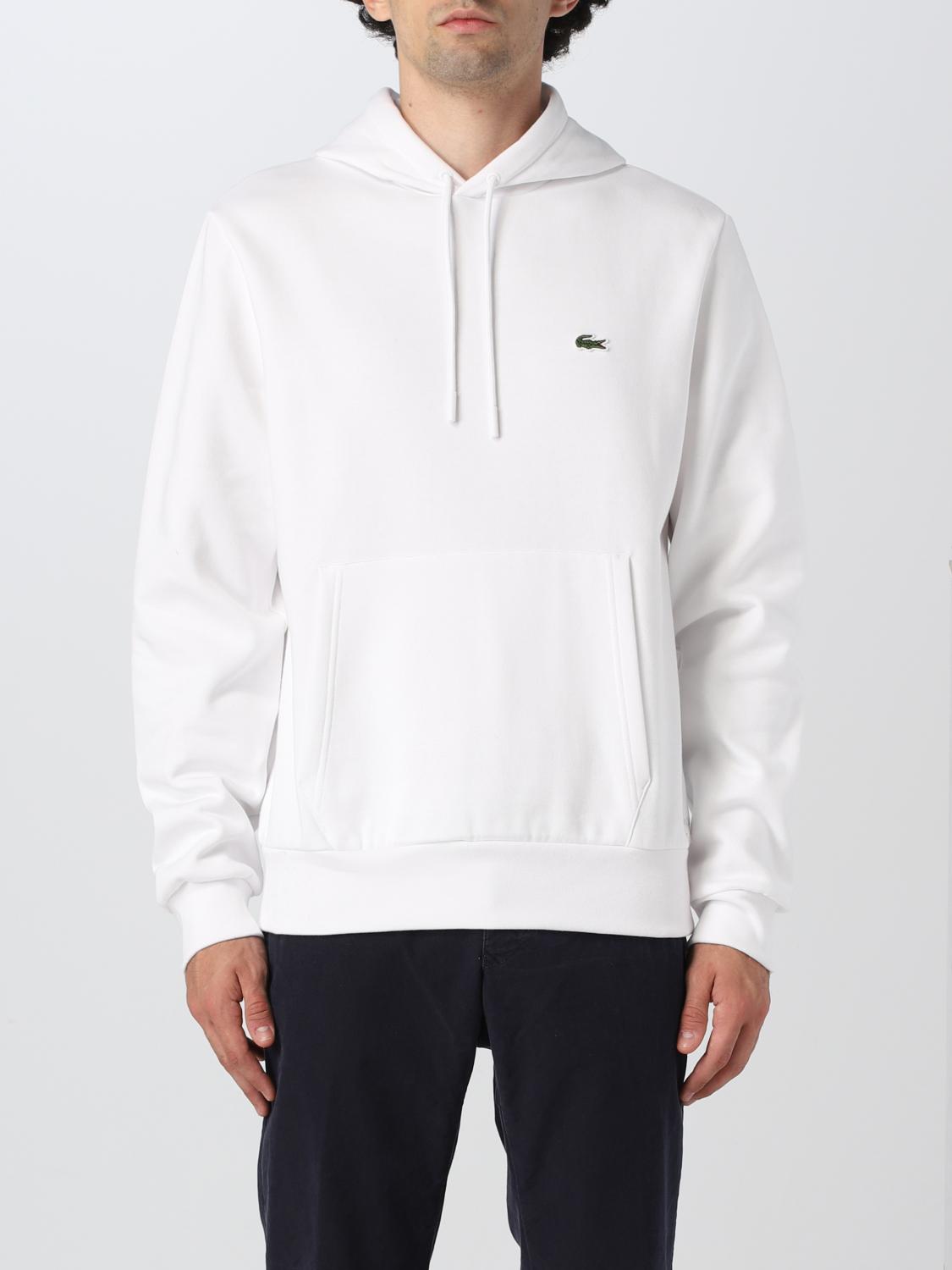 LACOSTE SWEATSHIRT: Sweatshirt homme Lacoste, Blanc - Img 1