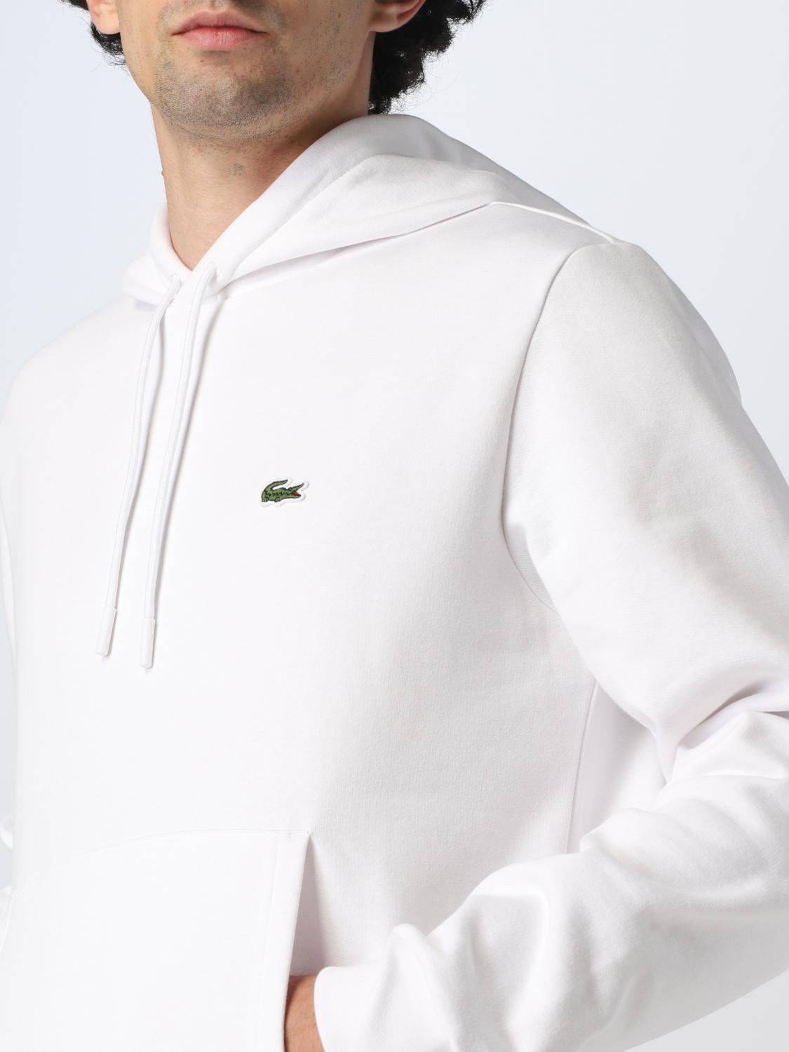 LACOSTE SWEATSHIRT: Sweatshirt homme Lacoste, Blanc - Img 3