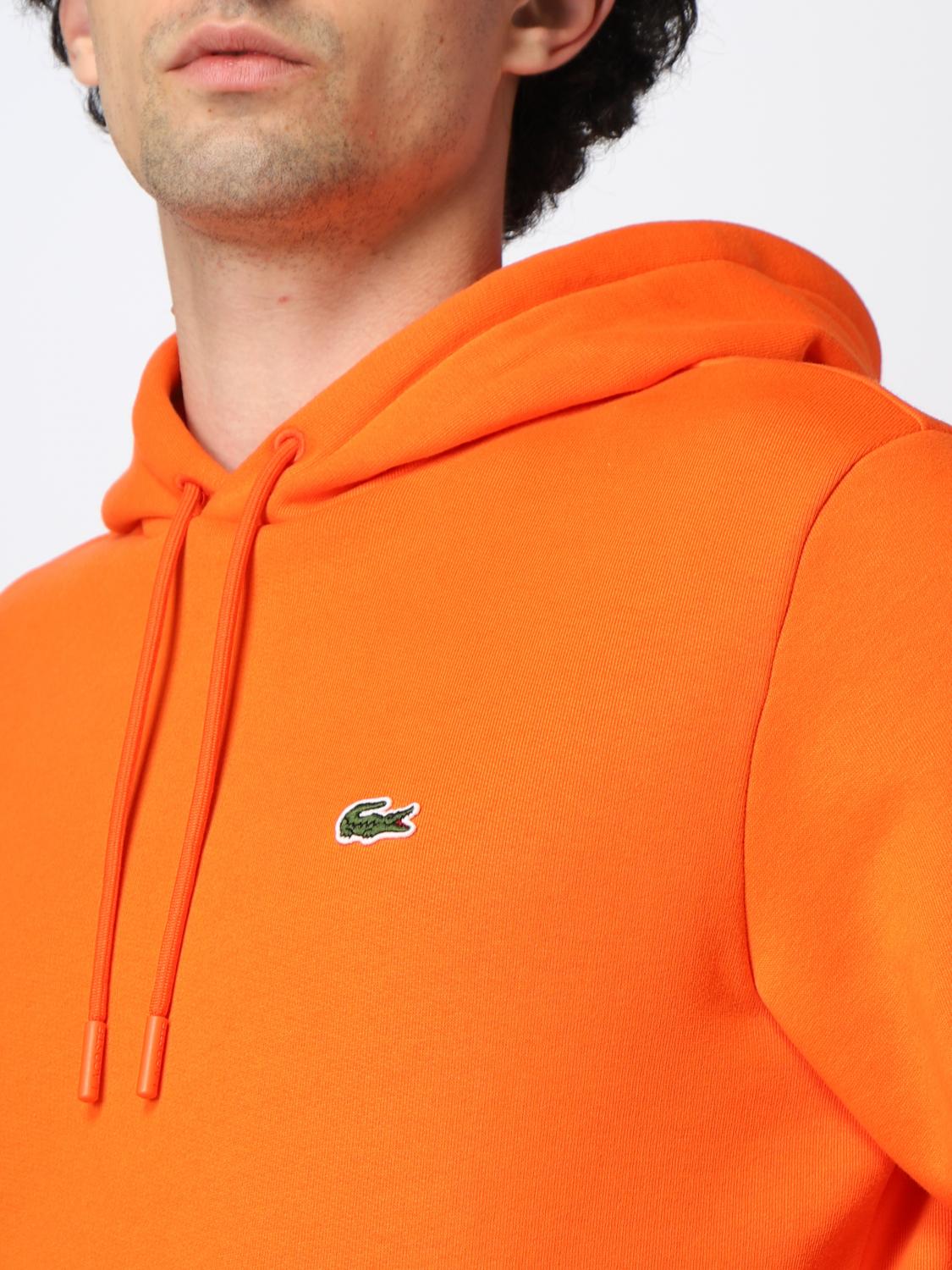 LACOSTE SWEATSHIRT: Sweatshirt men Lacoste, Orange - Img 3