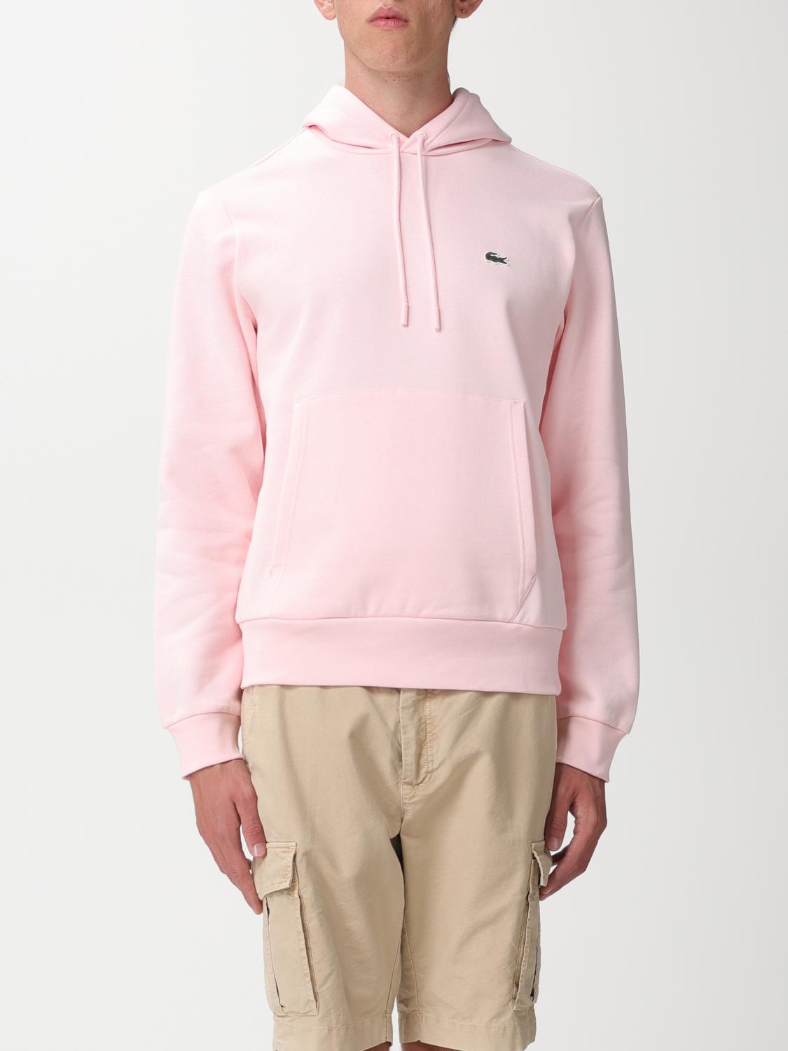 LACOSTE SUDADERA: Sudadera hombre Lacoste, Rosa - Img 1