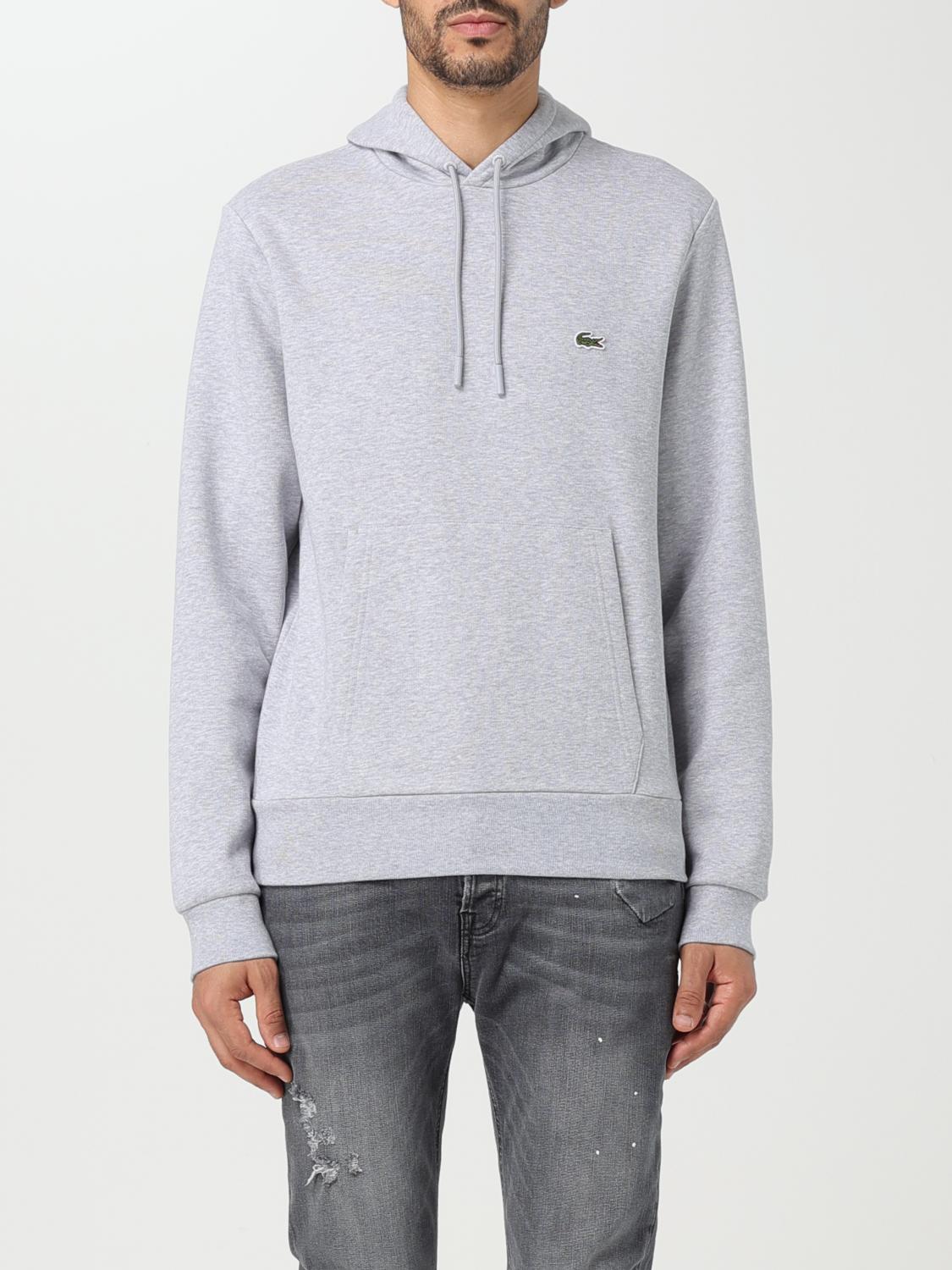 LACOSTE SUDADERA: Sudadera hombre Lacoste, Gris - Img 1