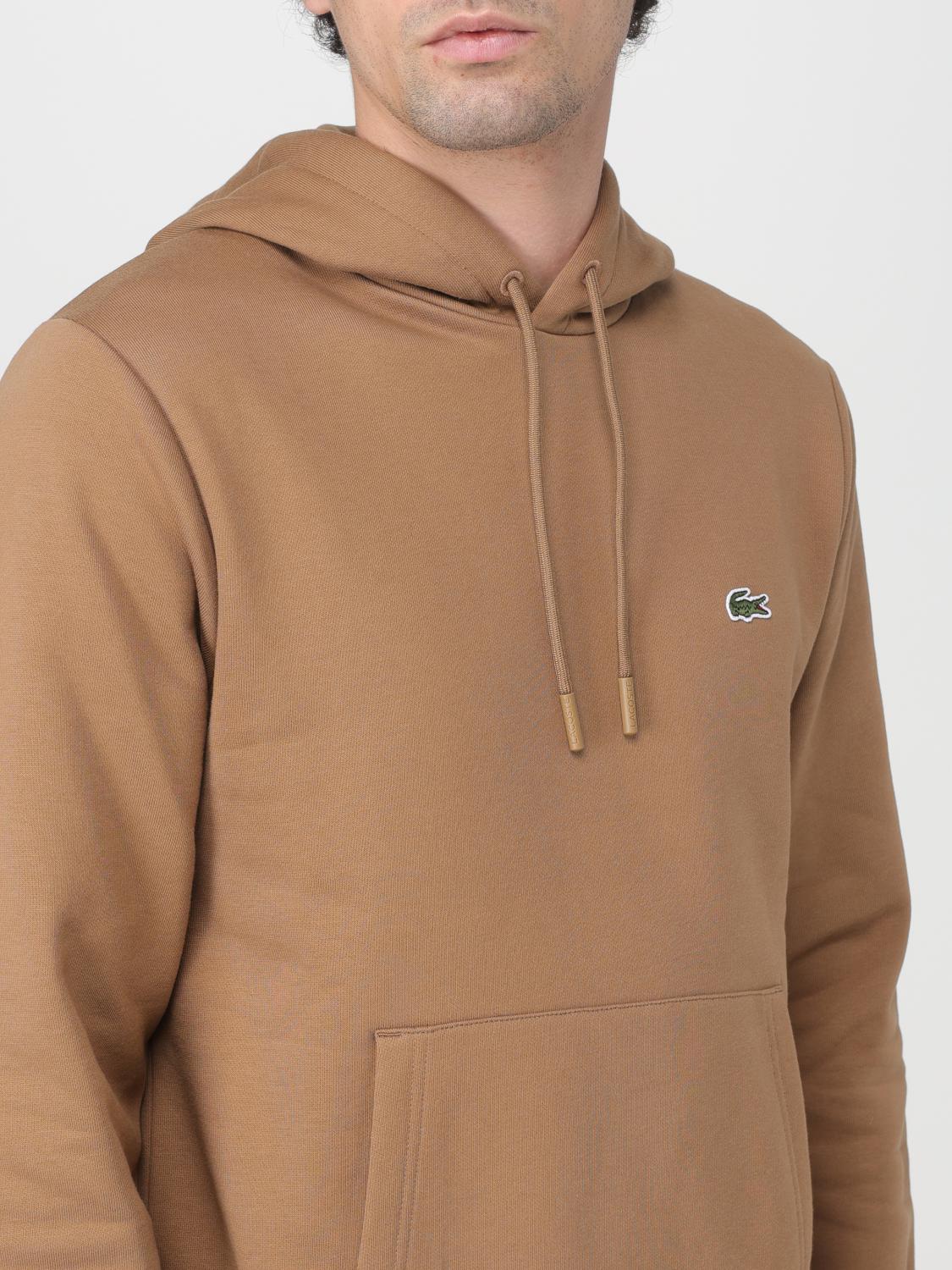 LACOSTE SWEATSHIRT: Sweatshirt men Lacoste, Brown - Img 3