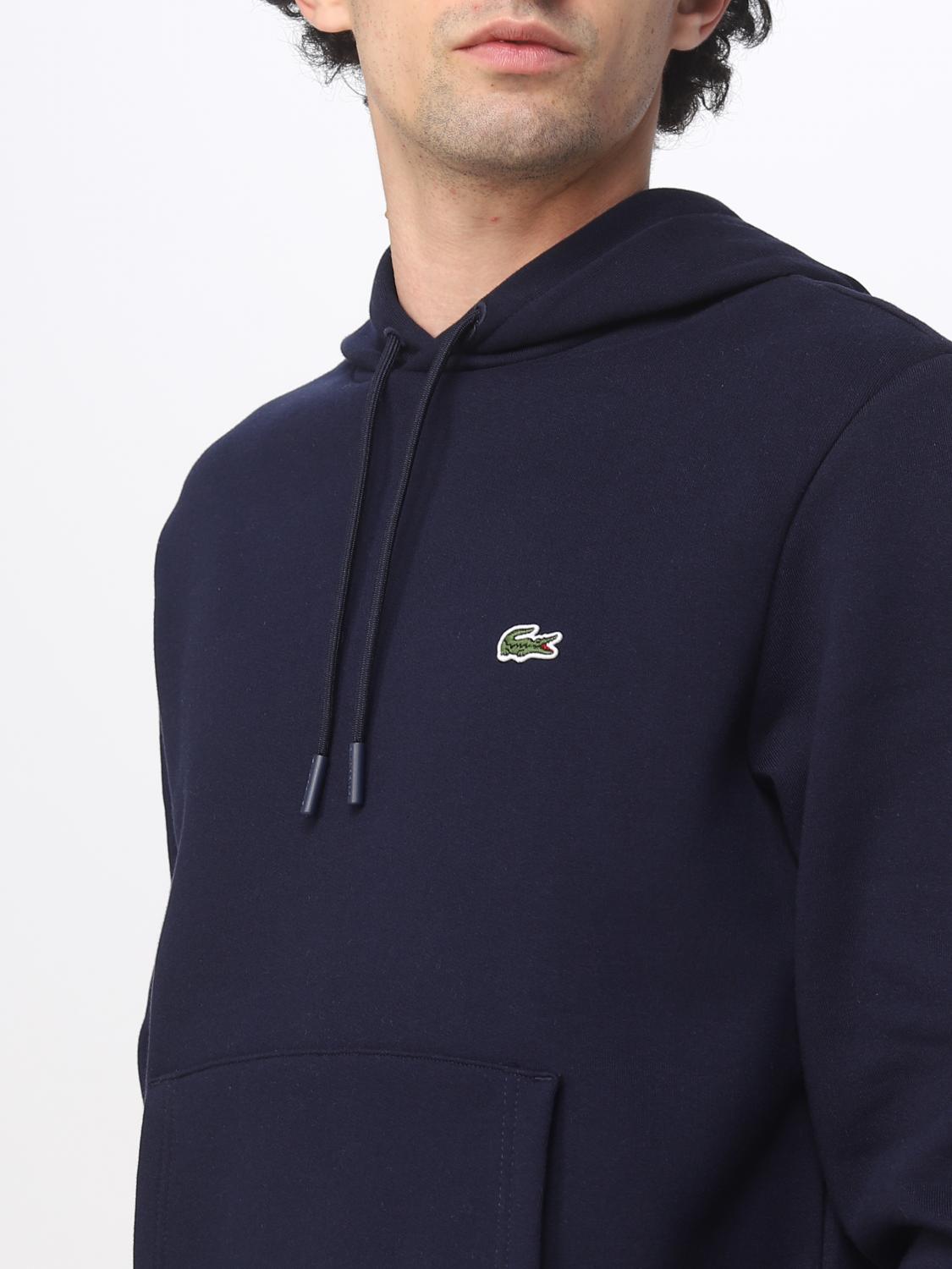 LACOSTE SWEATSHIRT: Sweatshirt herren Lacoste, Navy - Img 2