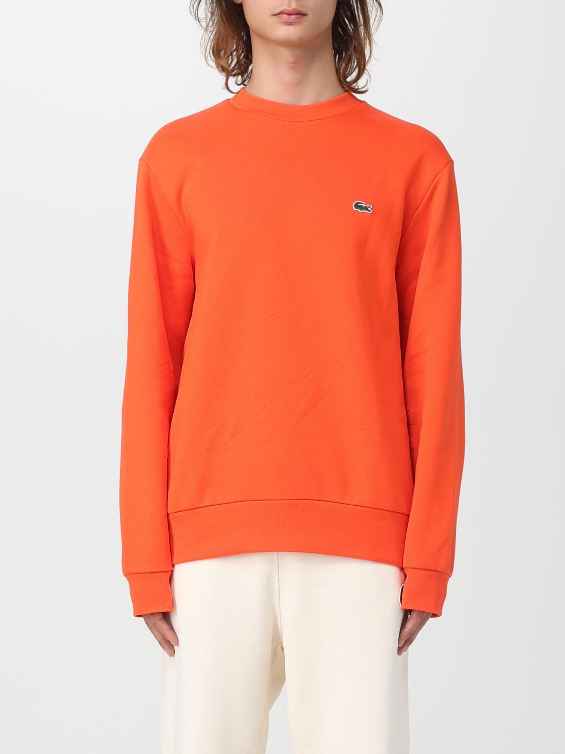 LACOSTE SWEATSHIRT: Sweatshirt herren Lacoste, Orange - Img 1
