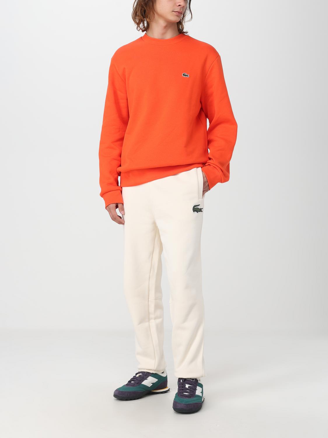 LACOSTE SWEATSHIRT: Sweatshirt herren Lacoste, Orange - Img 2