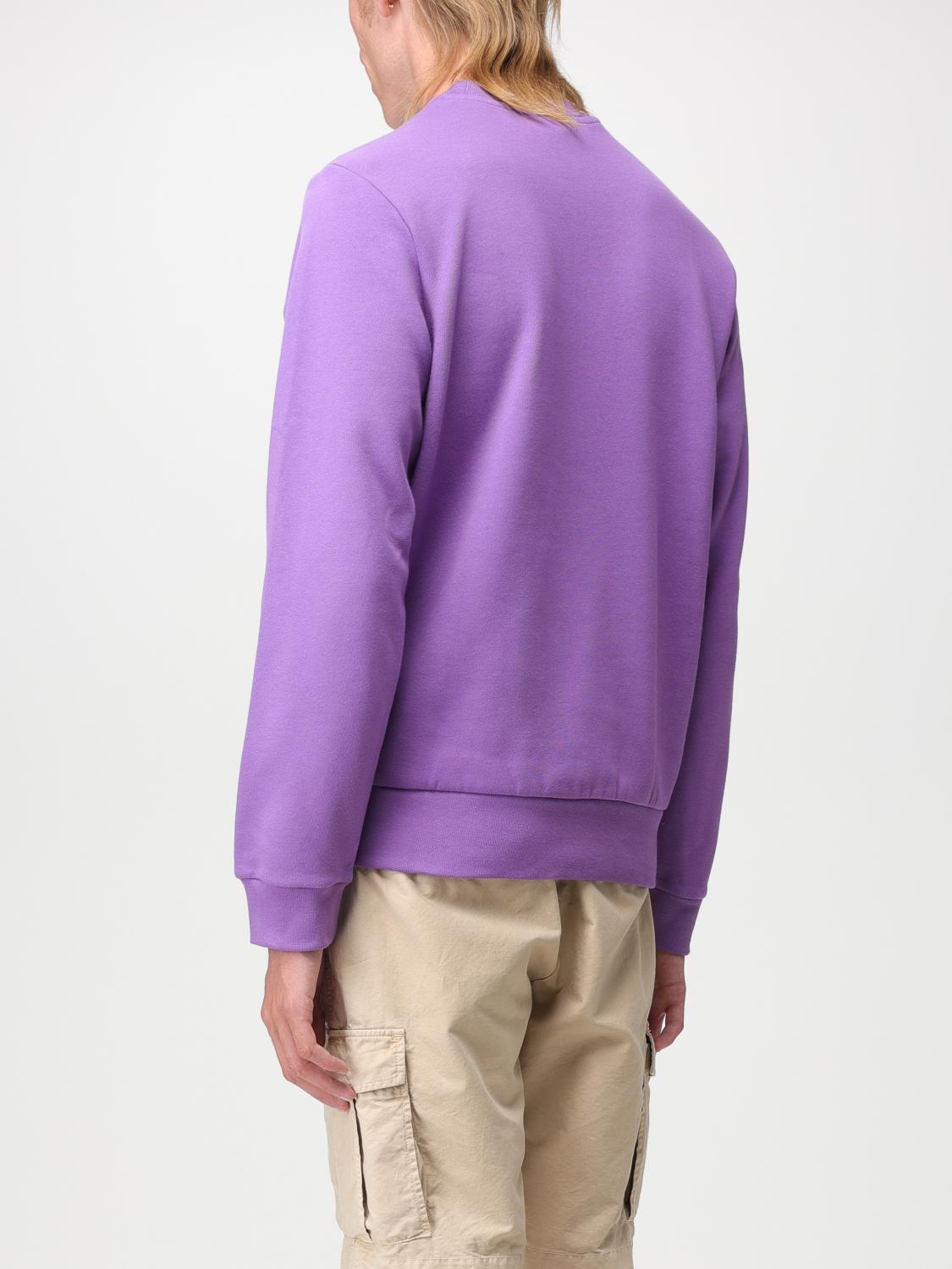 LACOSTE SWEATSHIRT: Sweatshirt herren Lacoste, Violett - Img 2