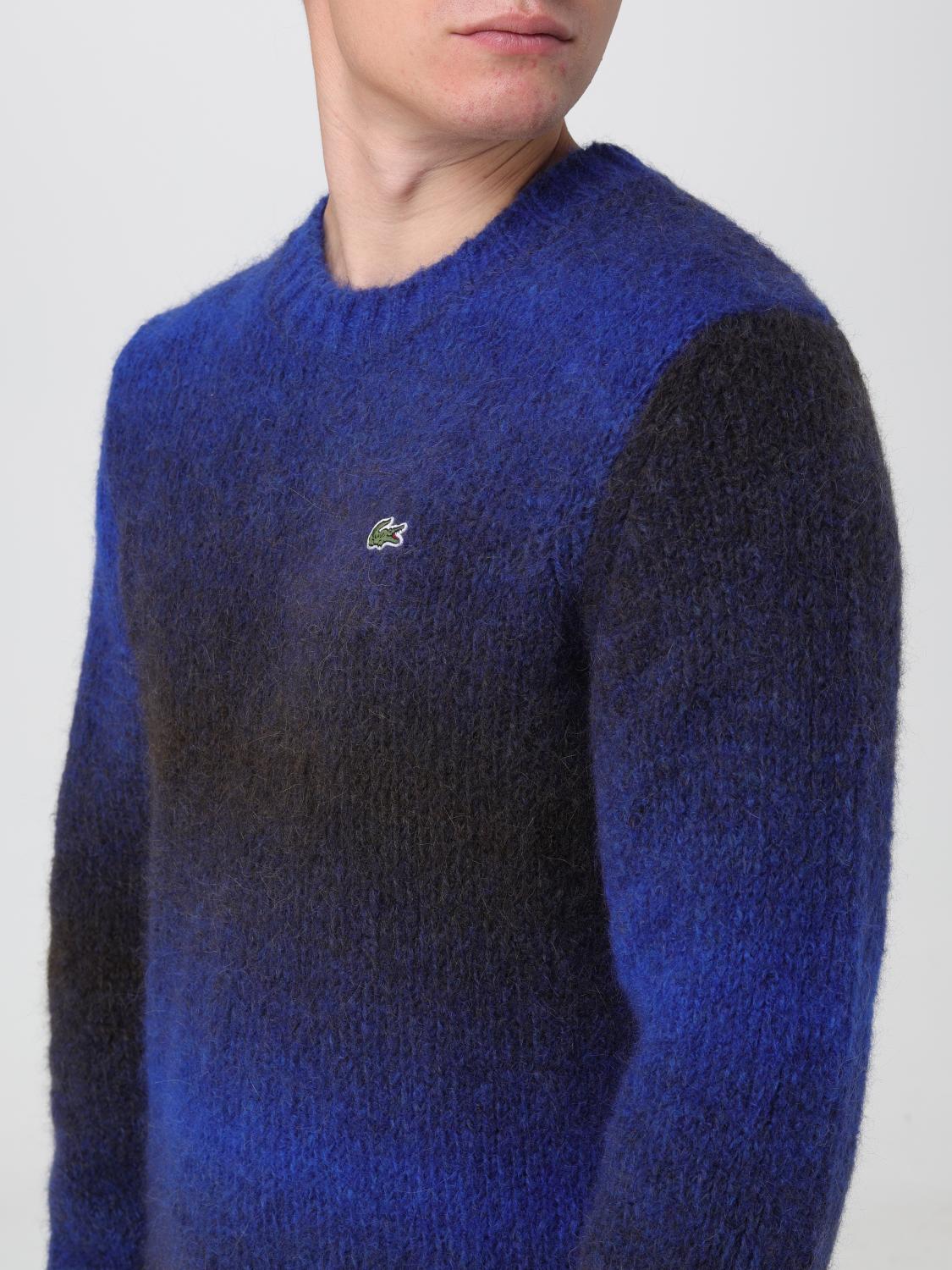 LACOSTE SWEATER: Sweater men Lacoste, Black - Img 3