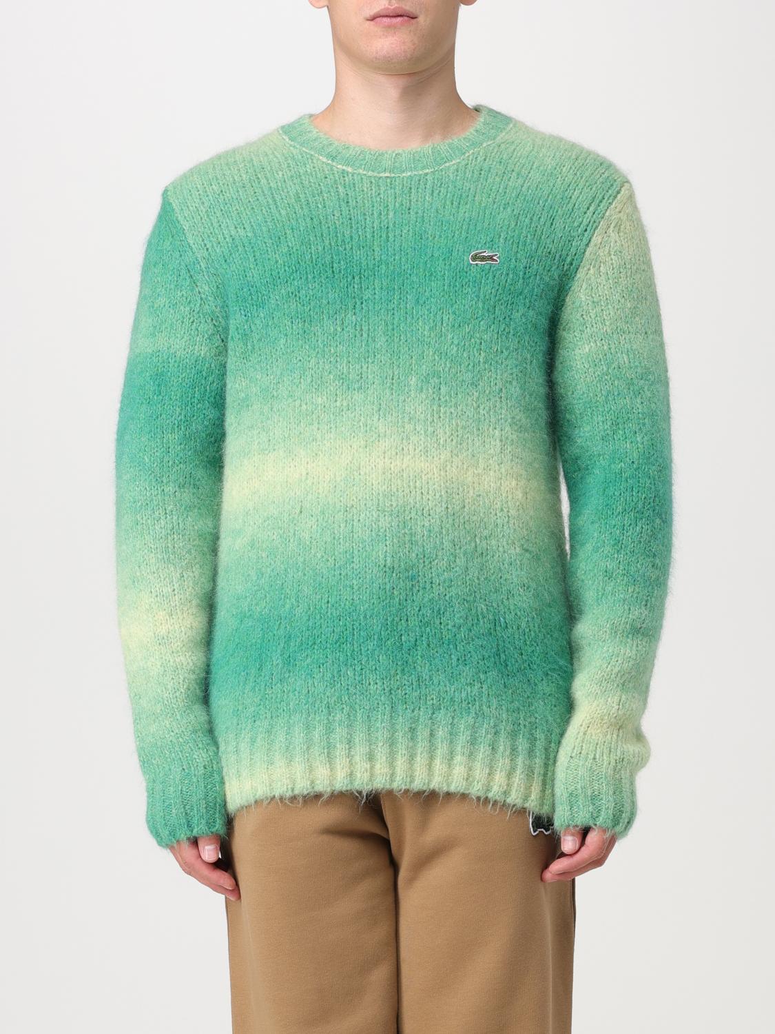 LACOSTE SWEATER: Sweater men Lacoste, Green - Img 1